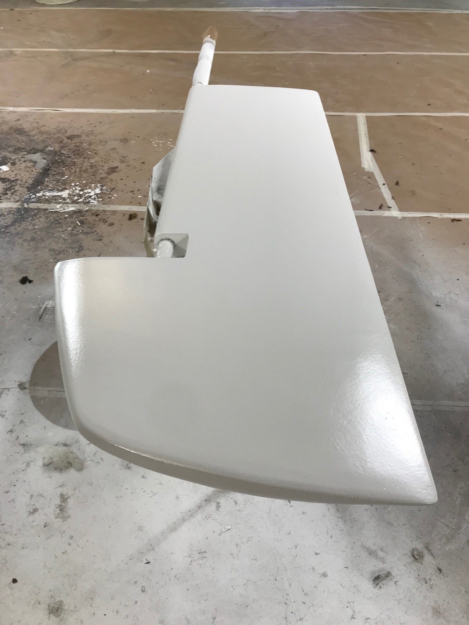 Spencer 1330 - New custom built rudder is finished. The... | Facebook