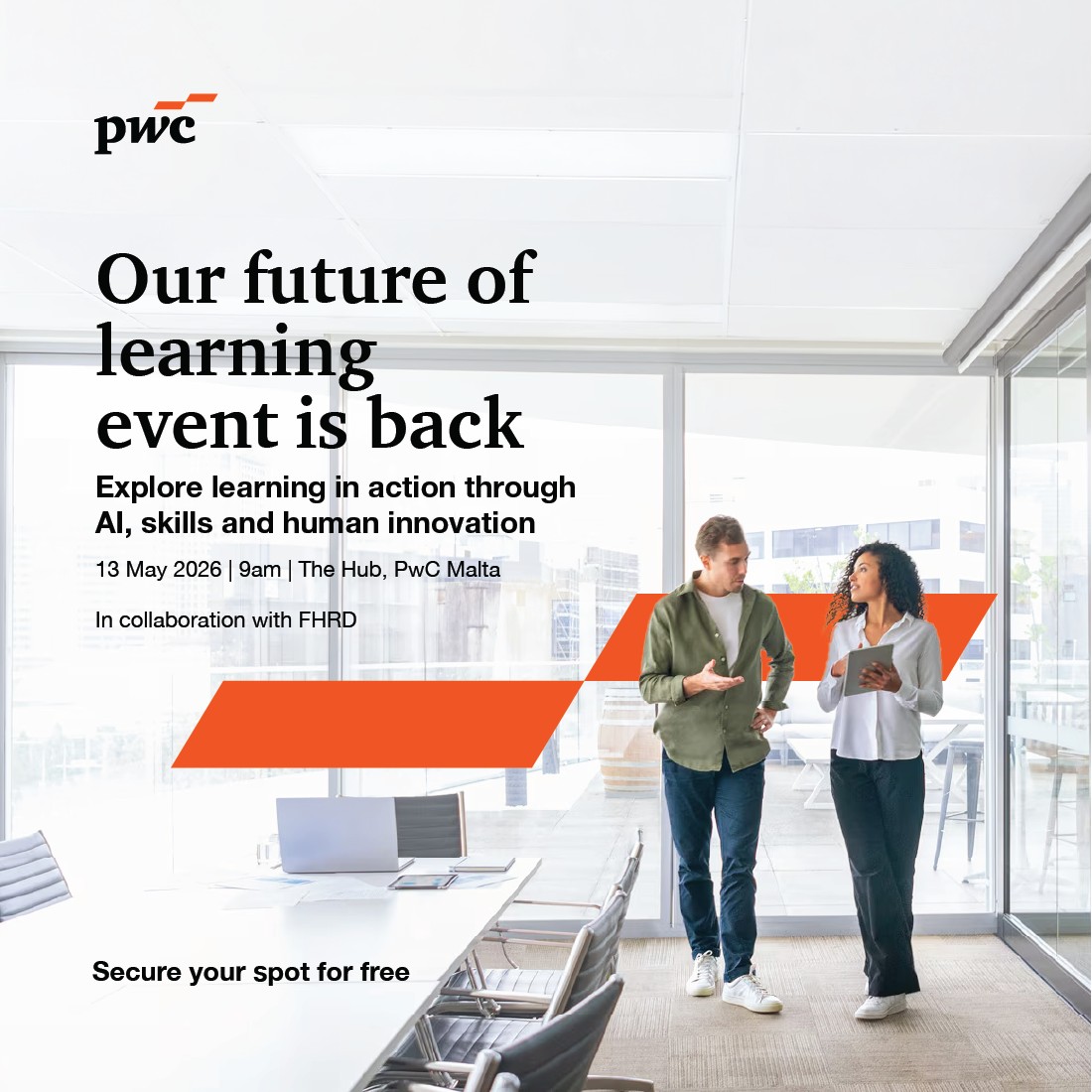 Our future of learning event is back... - PwC's Academy Malta | Facebook