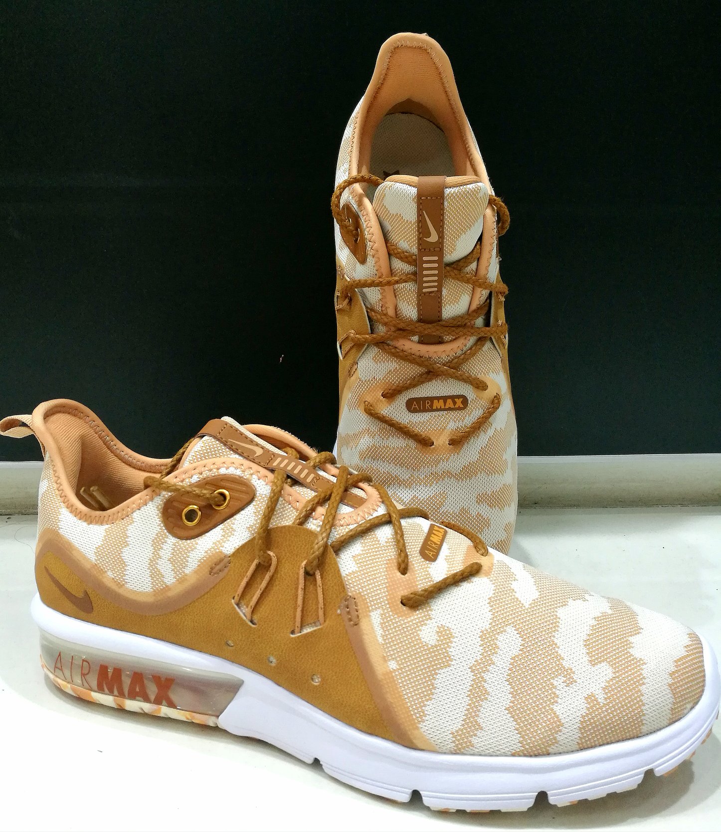 Alamanda Shopping Centre Hit The Streets In Patterned Nike Air Max Running Sequent In Shades Of Wood Brown Or Artic Dark Blue Available At Al Ikhsan Sports Facebook