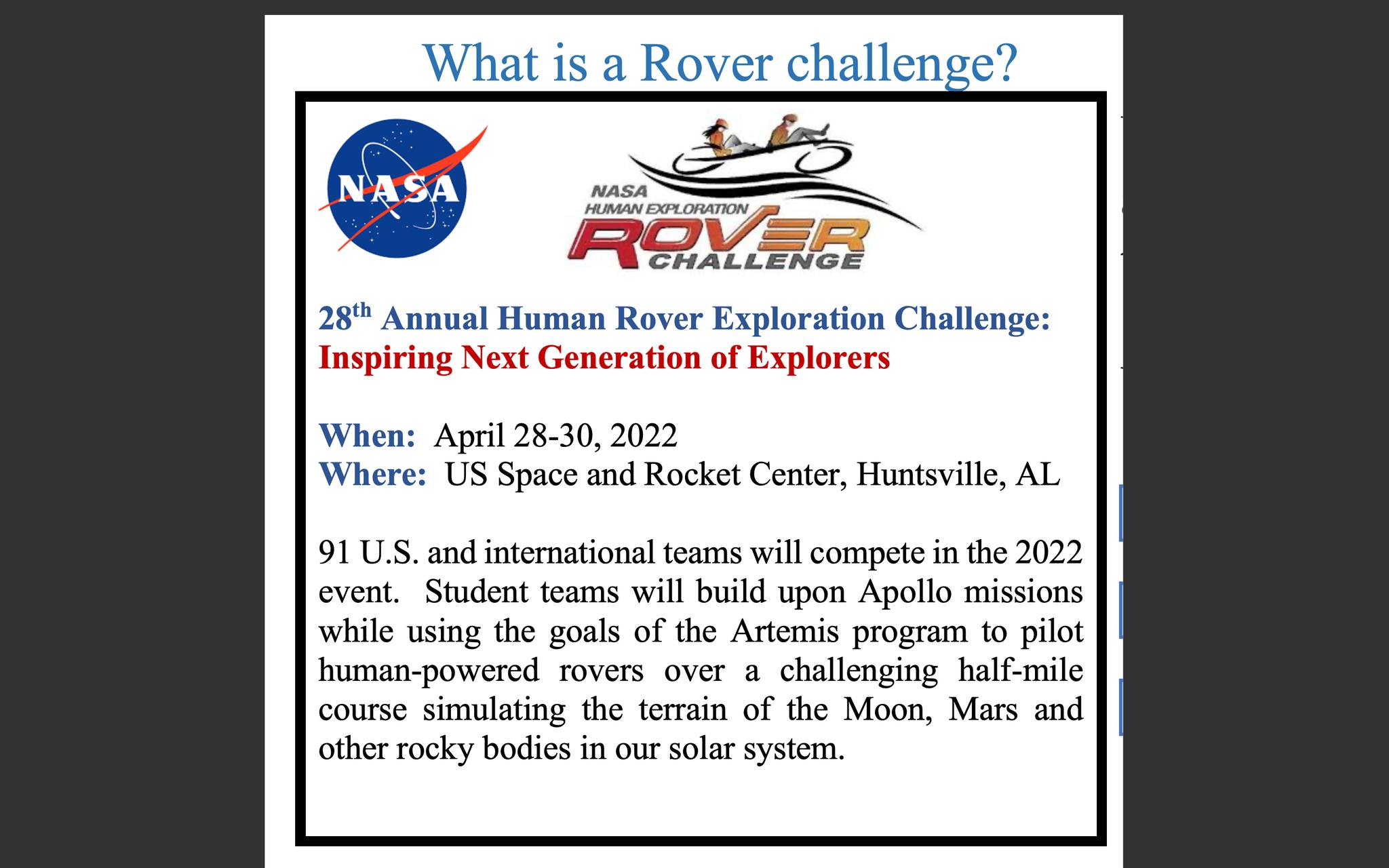 UWF Rover Team | Facebook