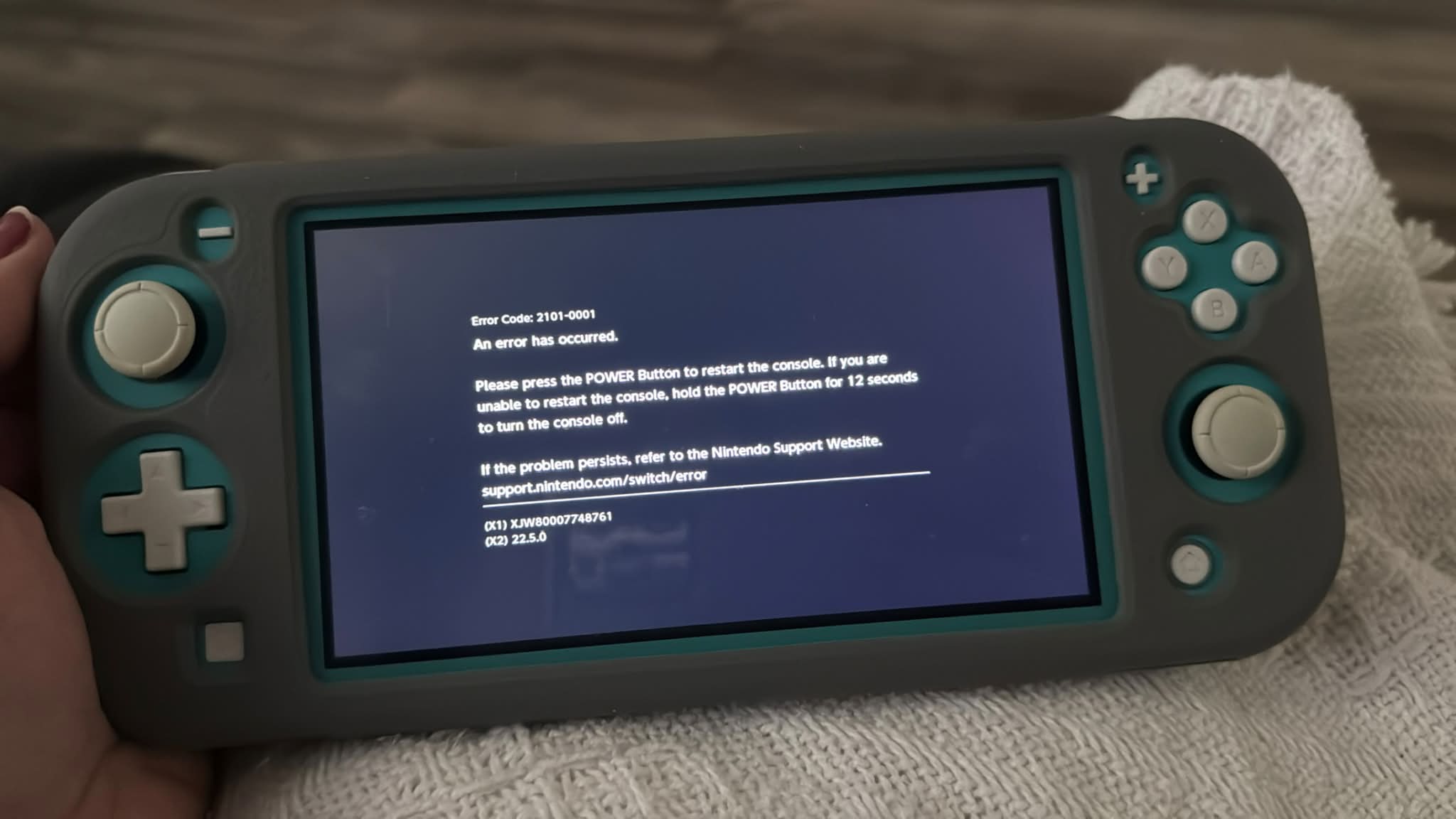 How to fix Nintendo Switch error screen?
