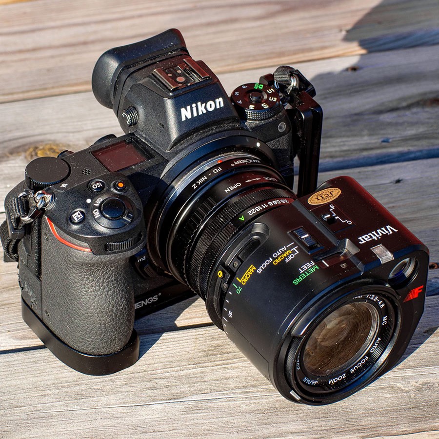 Vivitar AF 28-70mm lens on Nikon Z7
