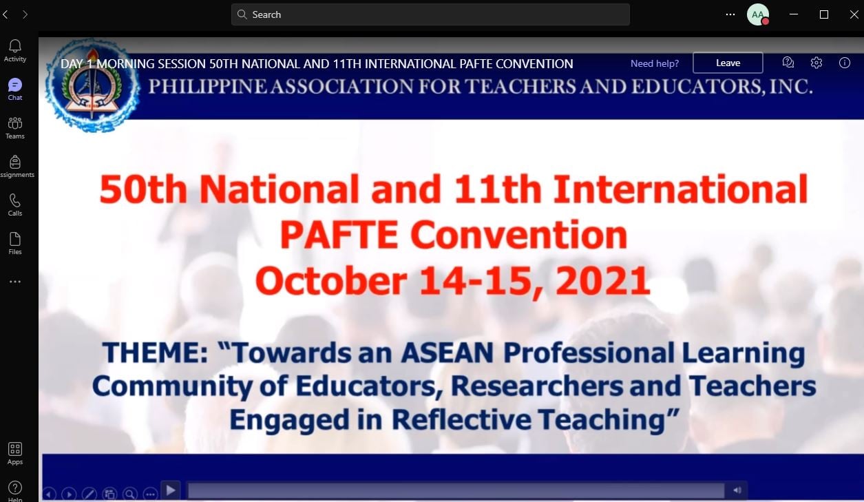 Philippine Association for Teachers and Educators . PAFTE - BARMM - Home