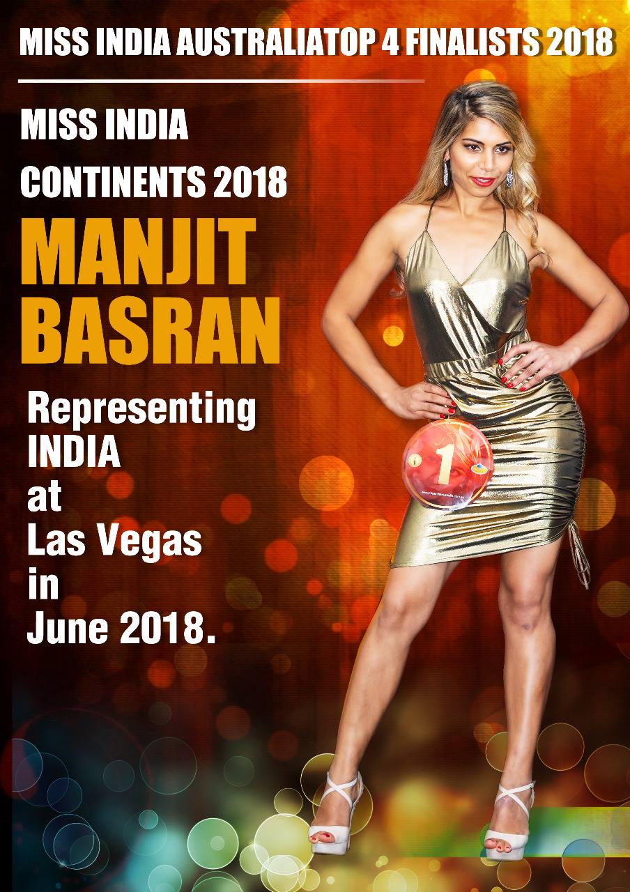 Miss India Australia Finalist Top 4- Manjit Basran
