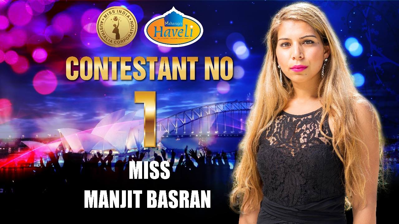 Miss India Australia Finalist Top 4- Manjit Basran