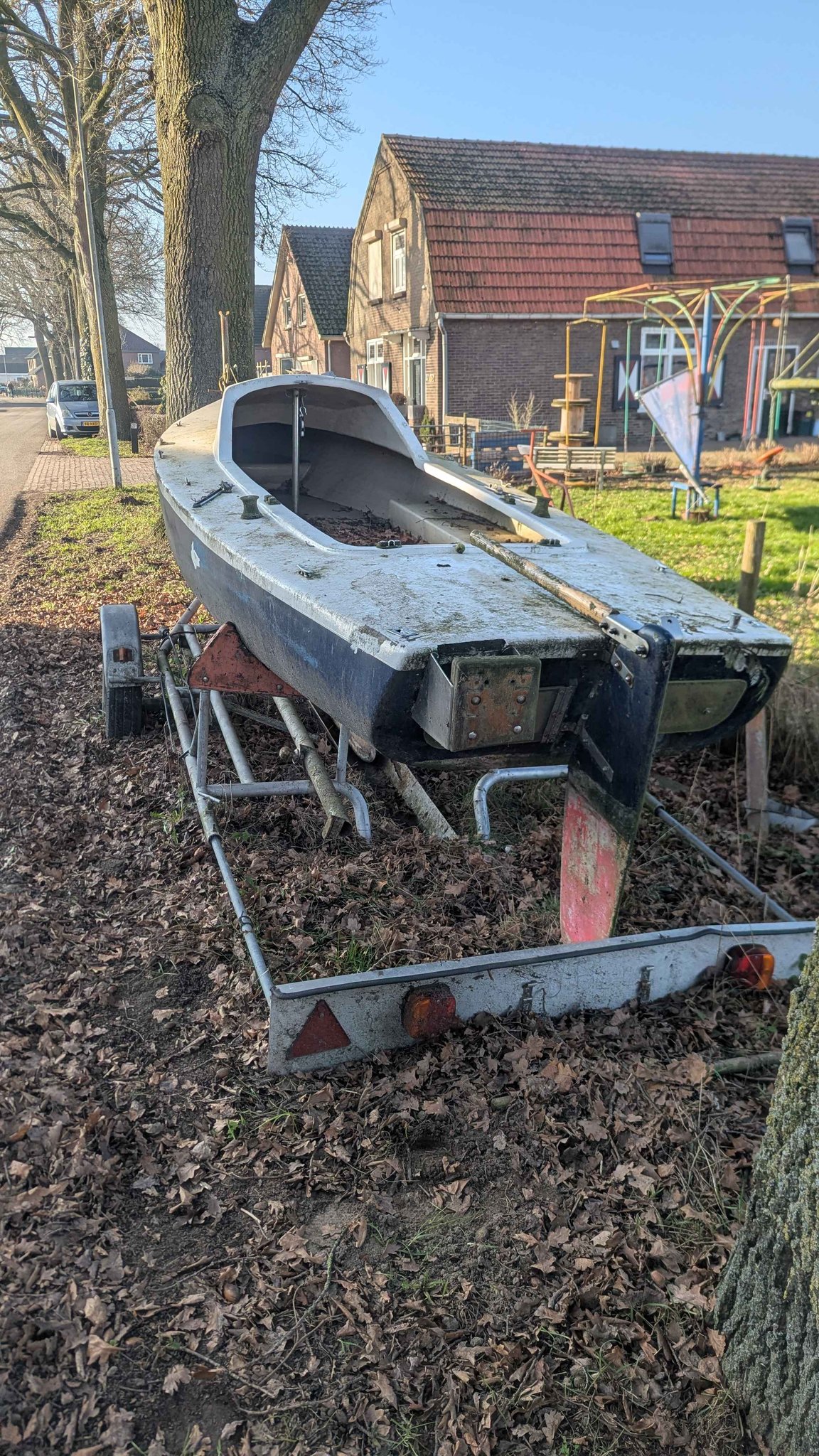 Bootje opknapper Efsix inclusief trailer - Posters, Prints & Paintings ...