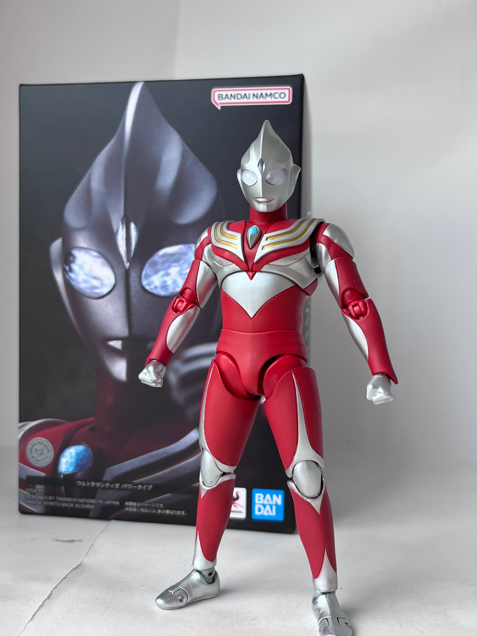 S.H.Figuarts（真骨彫製法）ウルトラマンティガパワータイプGETして 