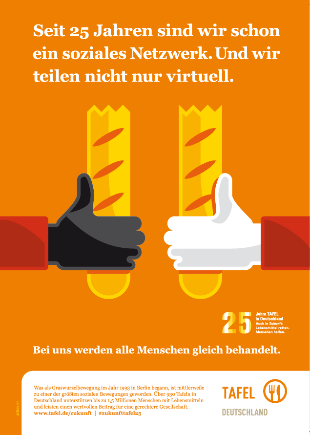 Die Tafeln Teilen Nicht Nur Virtuell Seit Tafel Deutschland