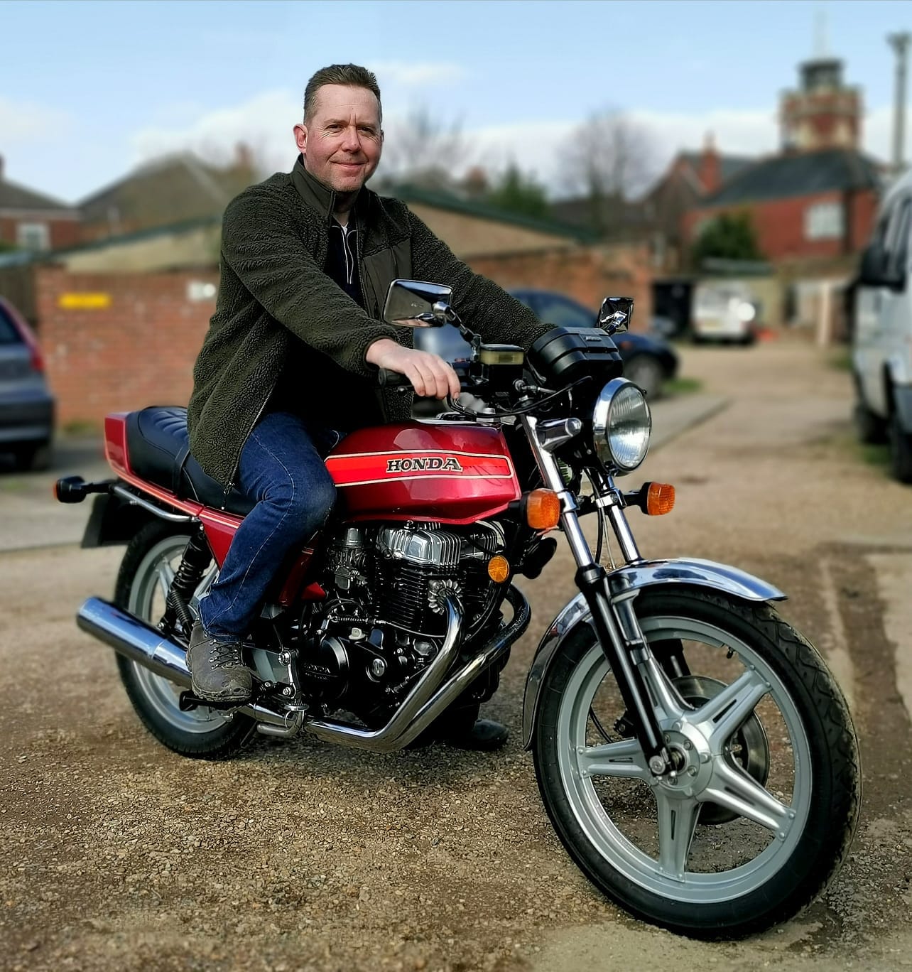 1980 CB250N,restored over a period of 10 years,and finished in 