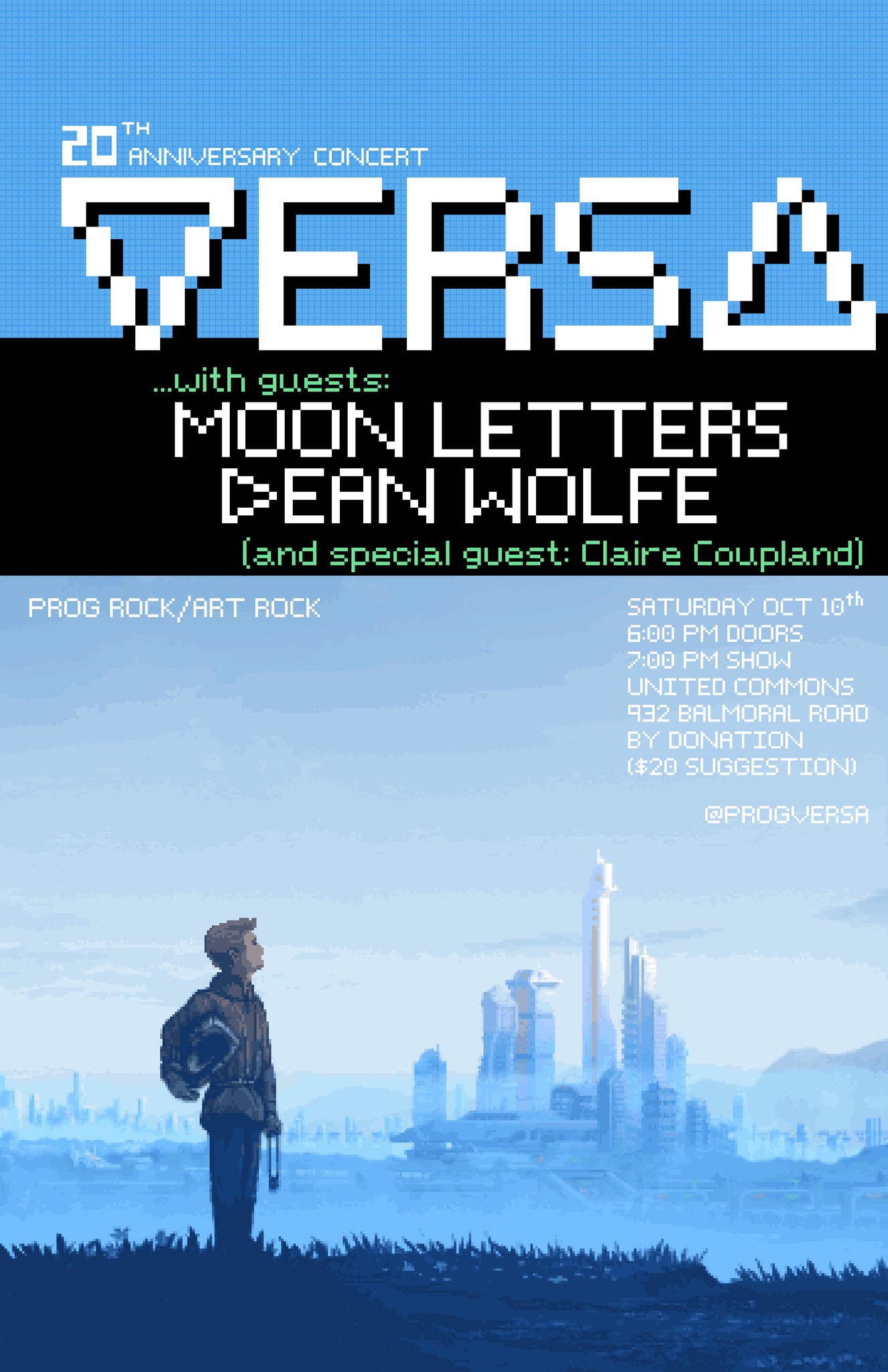 Versa with Moon Letters & Dean Wolfe