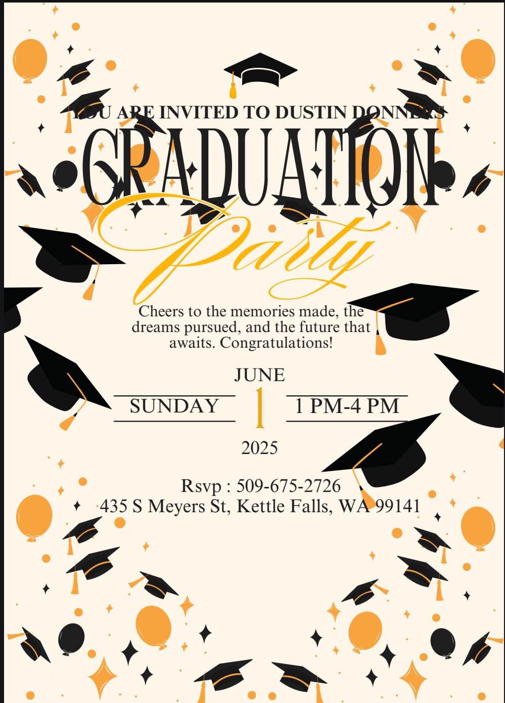 Dustin's Graduation Party! 🎉 🥳