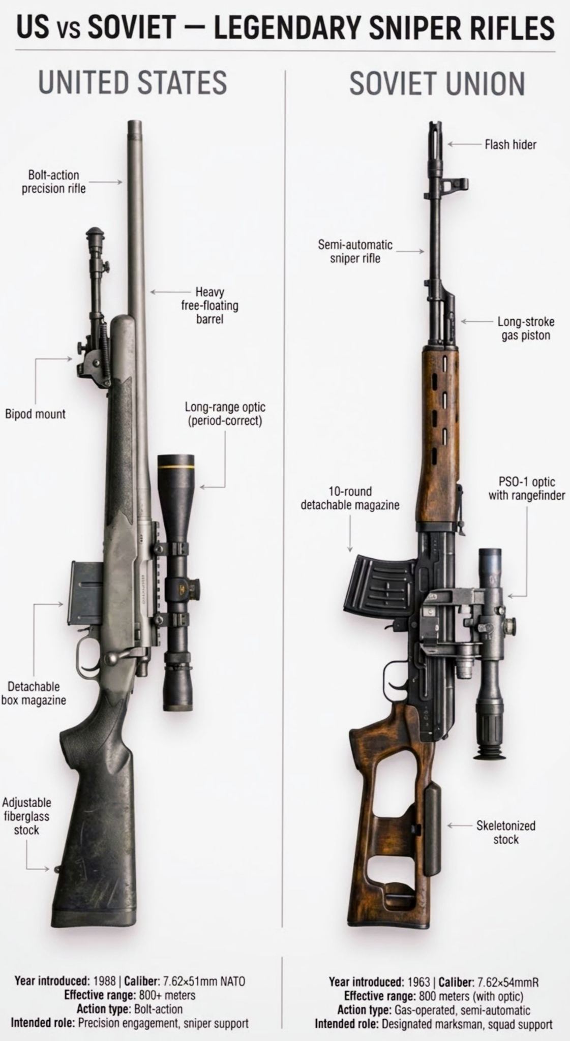 Mer - Three Legends of the World's Sniper Rifles #DefenseSystems | Facebook