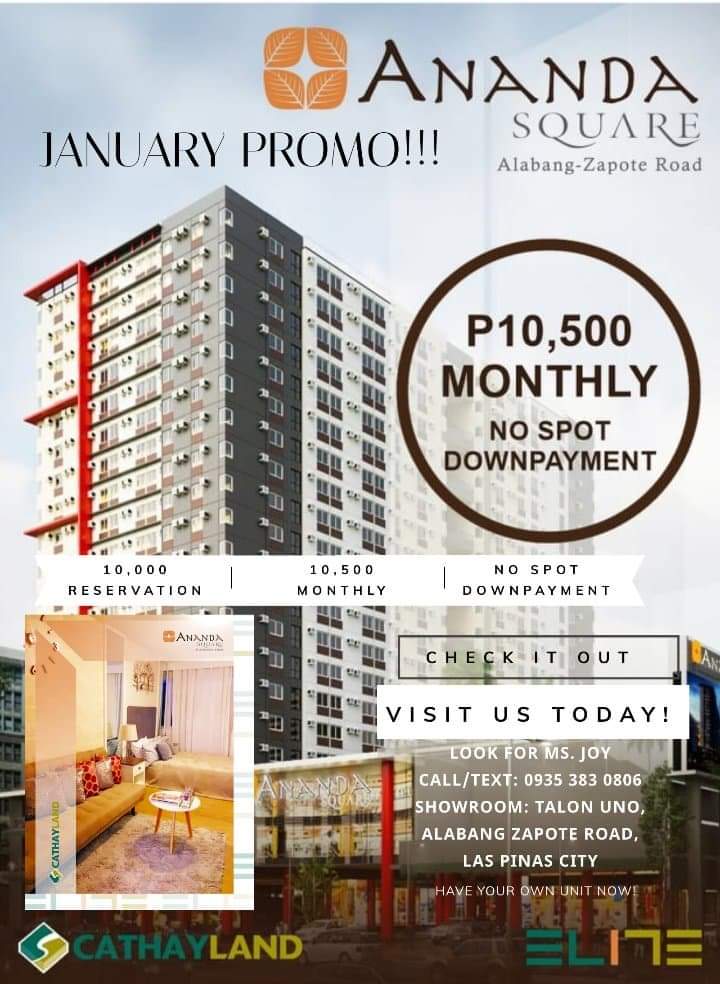 Ananda Square Condominium | Las Piñas