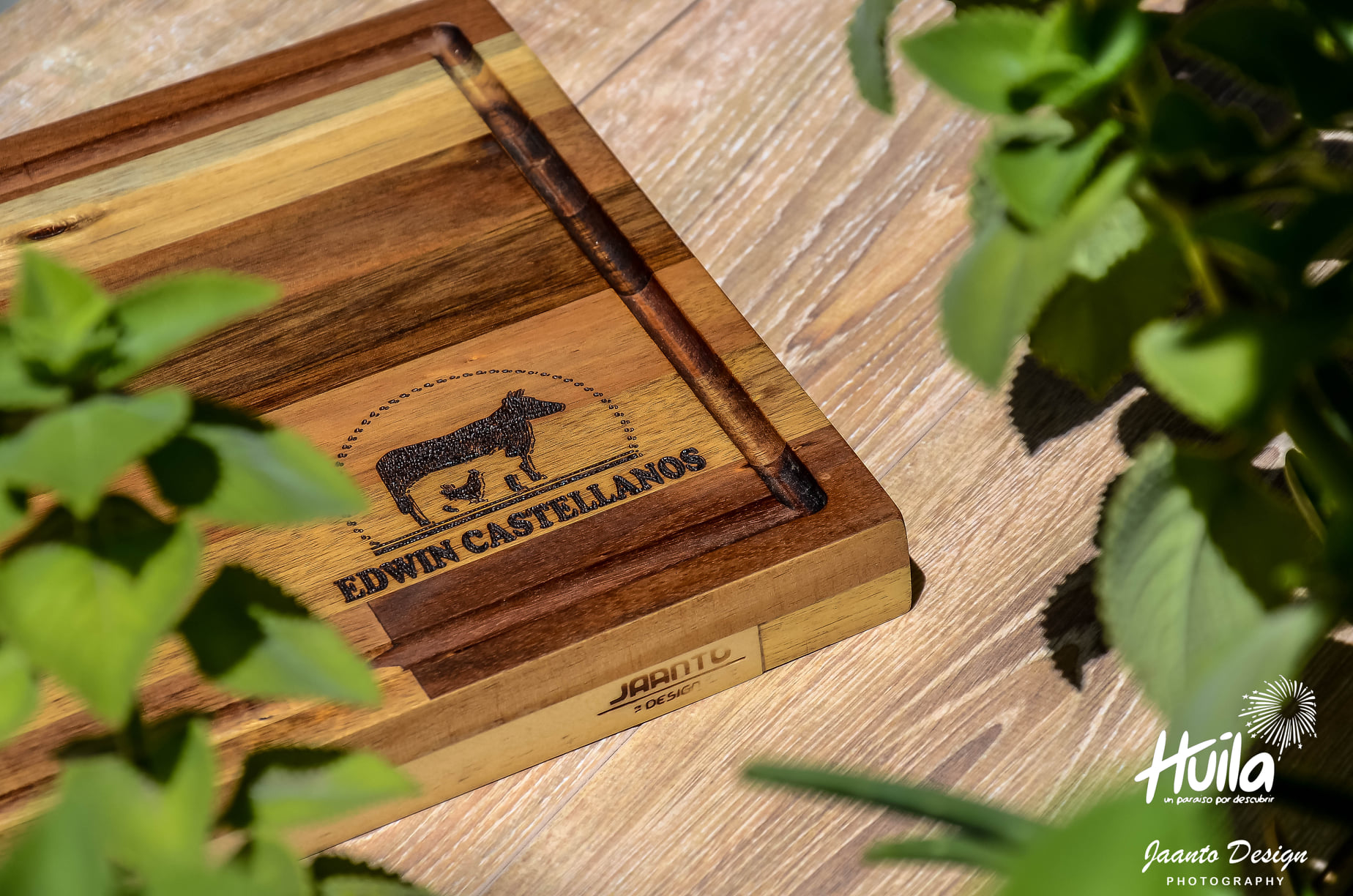 Jaantodesign - Tabla de Asados personalizada🔥 Clásica con...