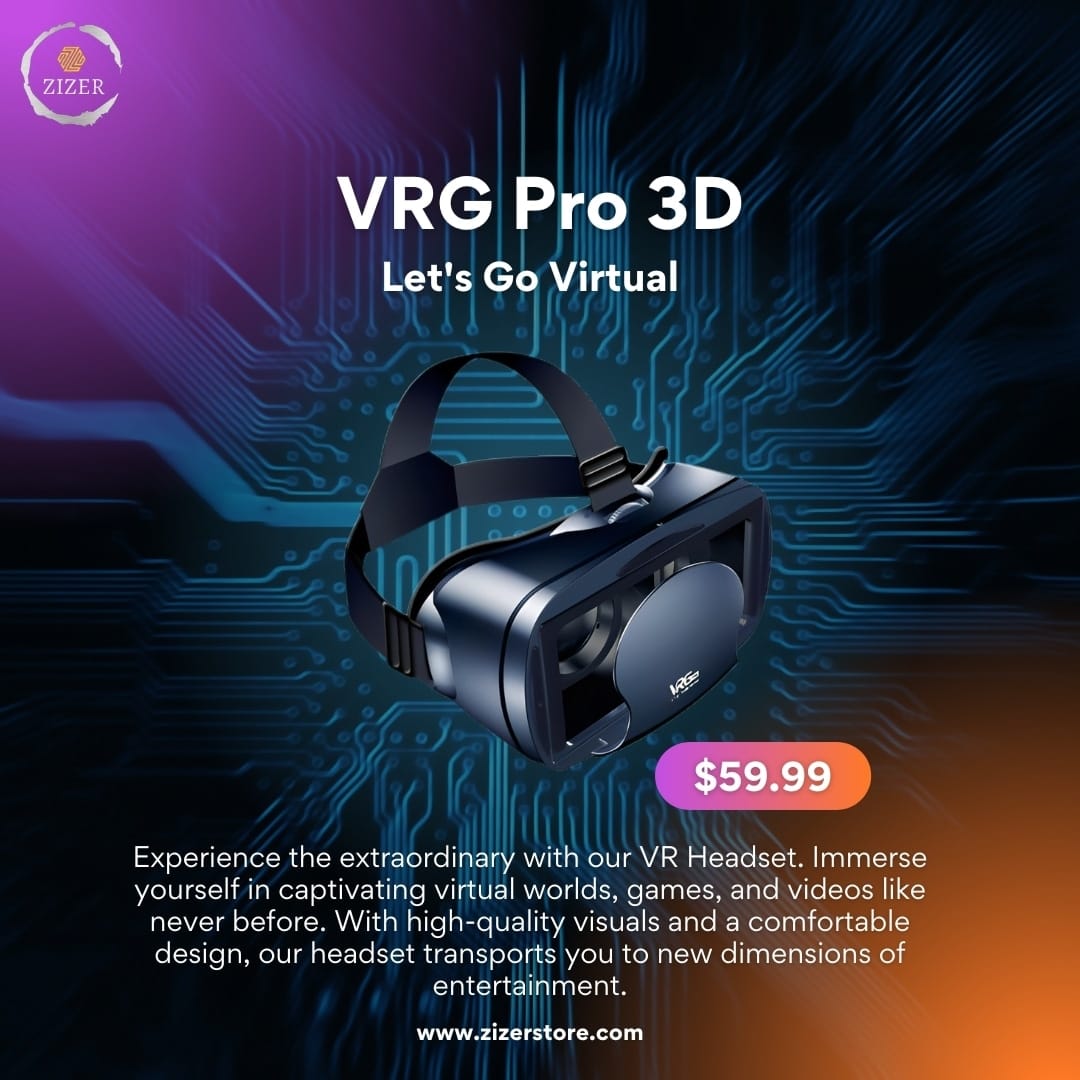 Zizer - Introducing the VRG Pro 3D VR Headset - Your... | Facebook