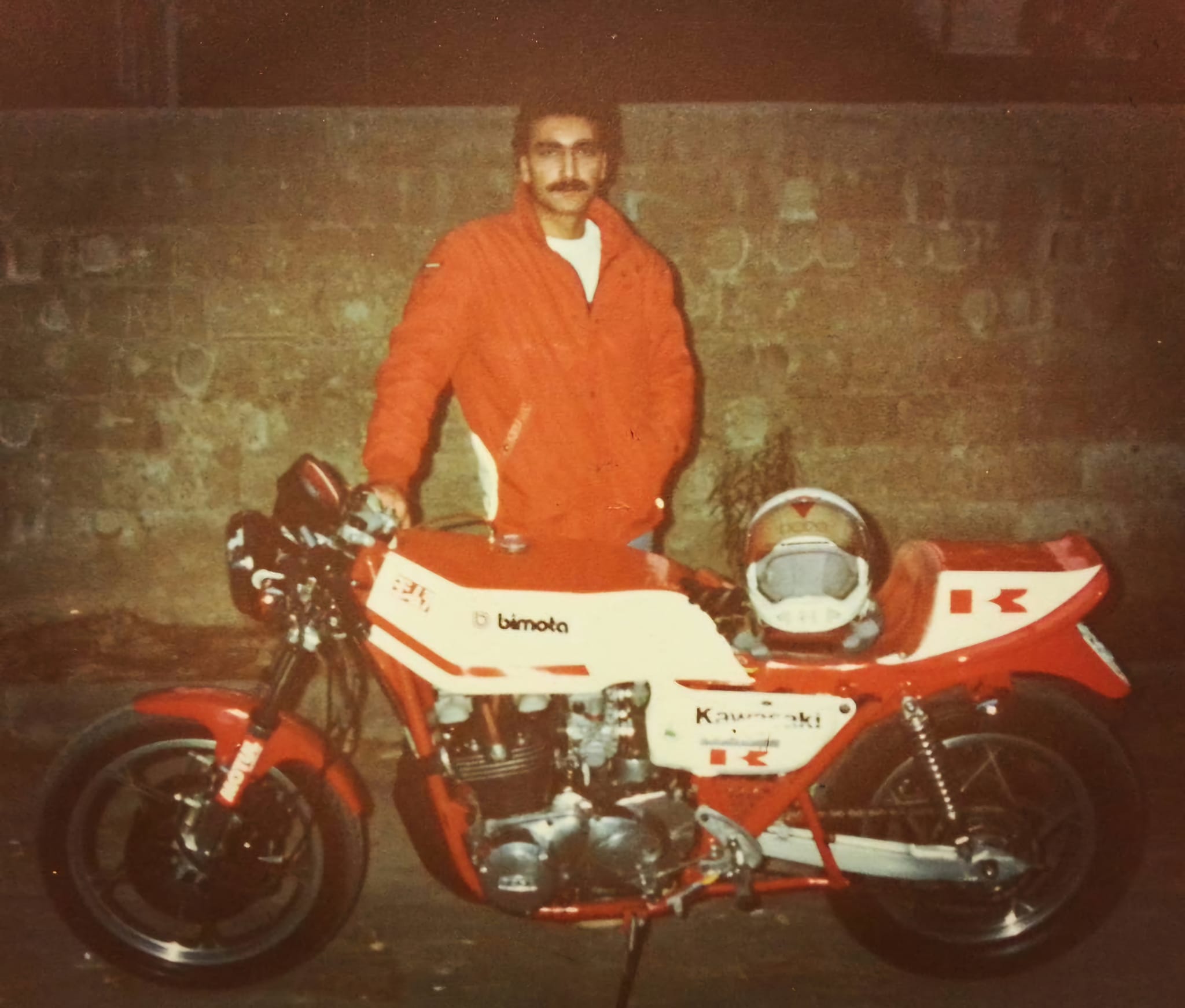 Customized 1986 Z1 bike with Wiseco pistons and Yoshimura exhaust