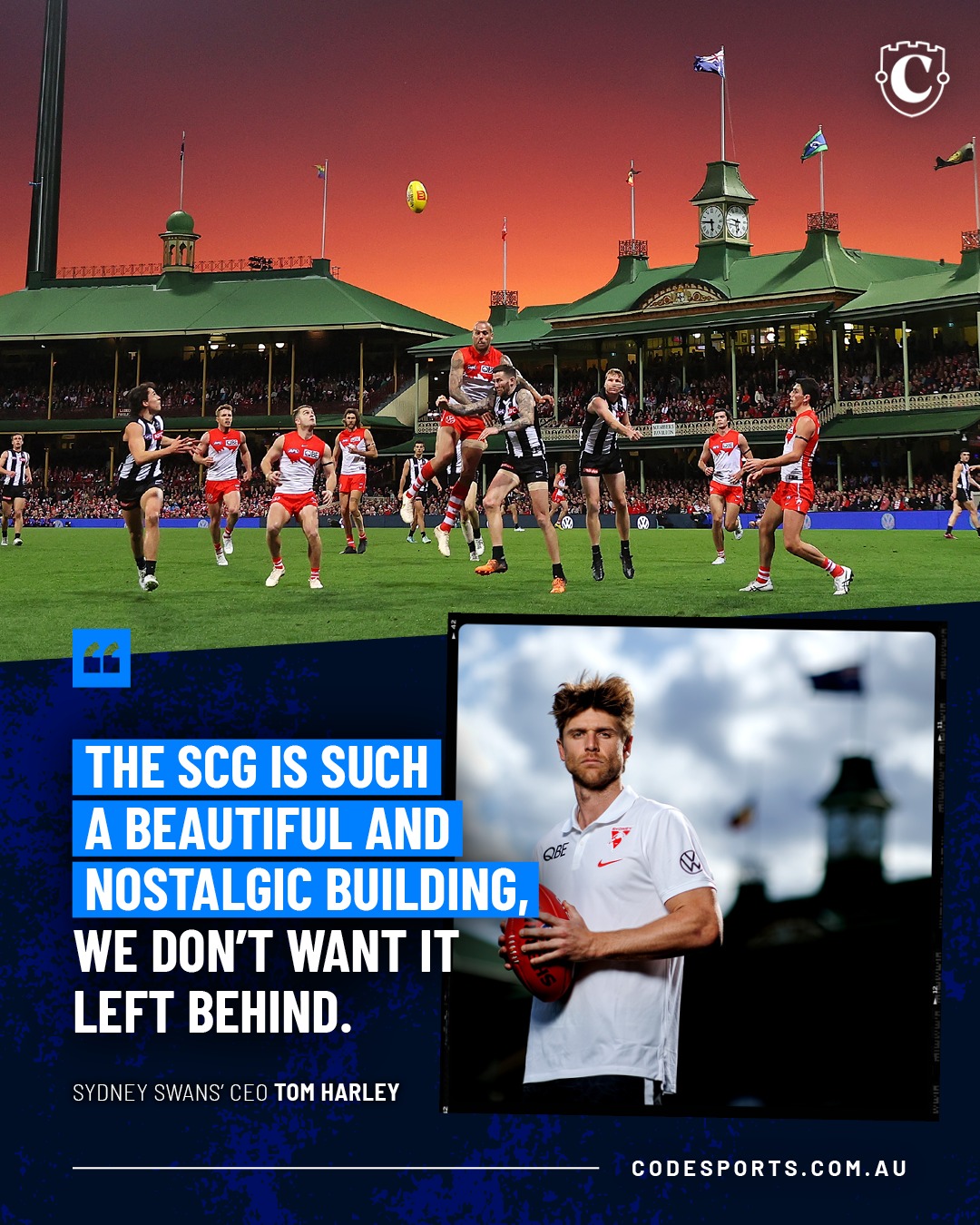 CODE Sports - The SCG is one of Australia’s most beautiful... | Facebook