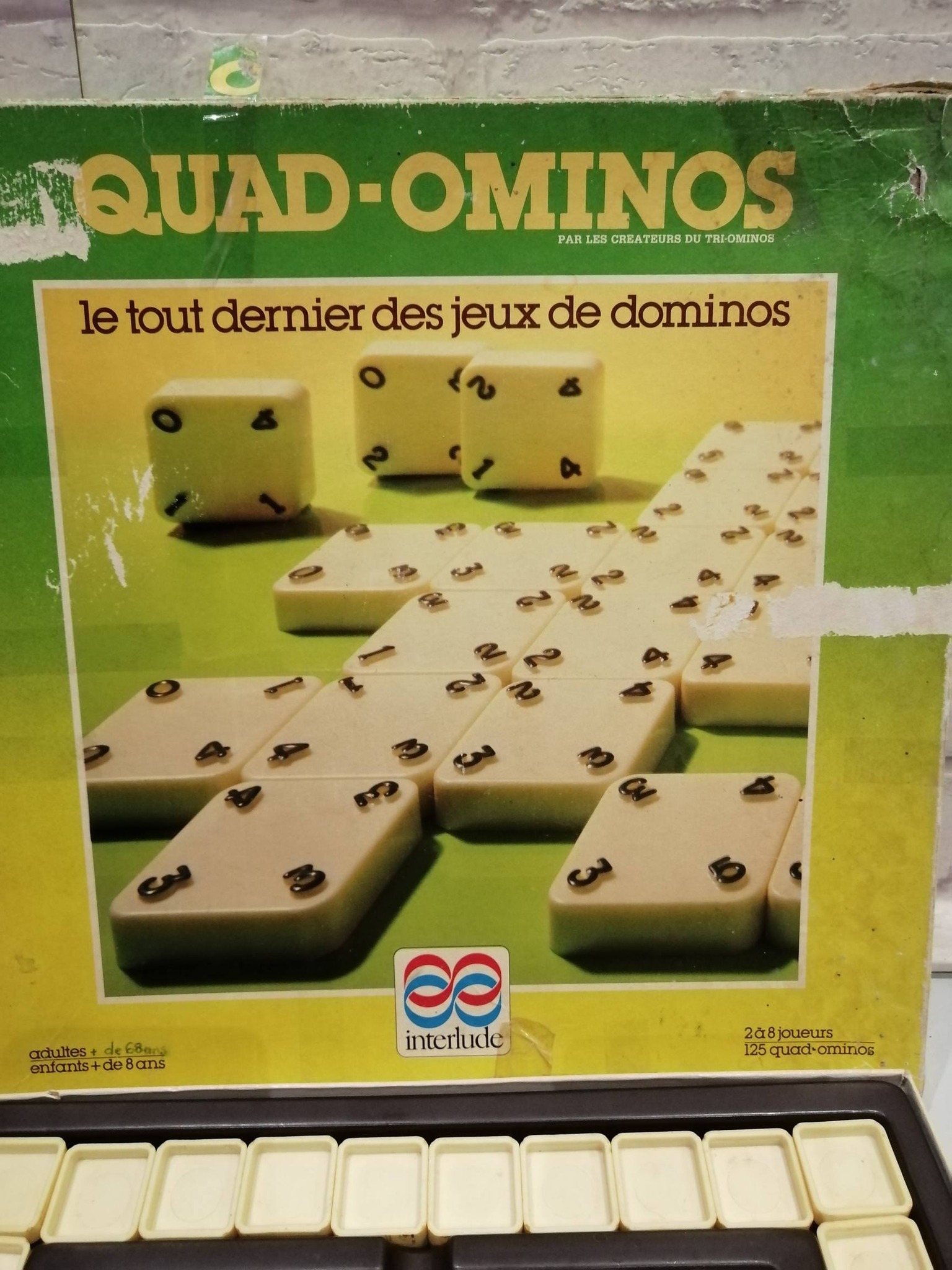 Set de dominos pour adultes - Dominos - Jeux de société classiques