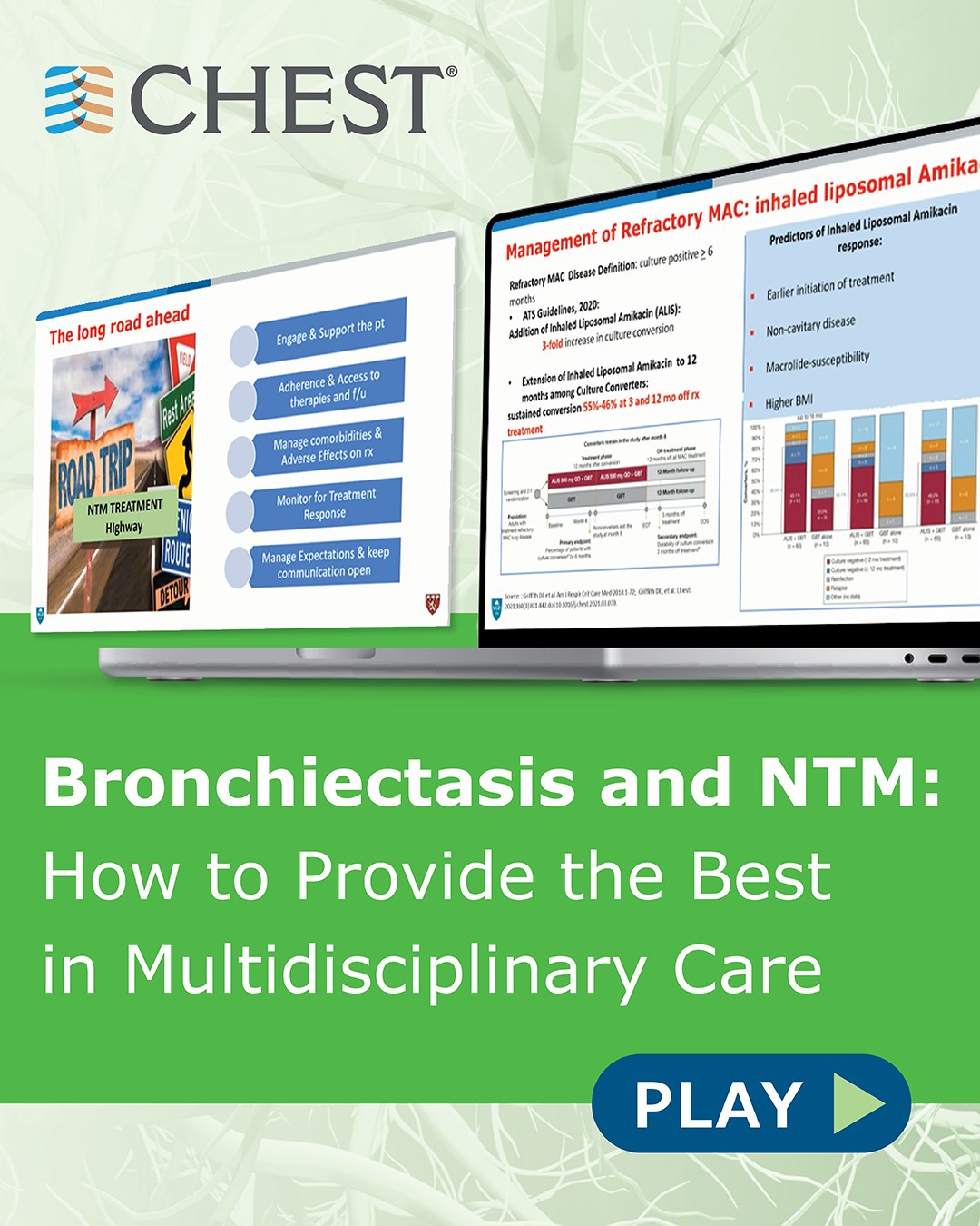 Gain insight into treatment pathways for patients with bronchiectasis and nontuberculous mycobacterial pulmonary disease in this video. Learn more: https://hubs.la/Q04d59Lj0