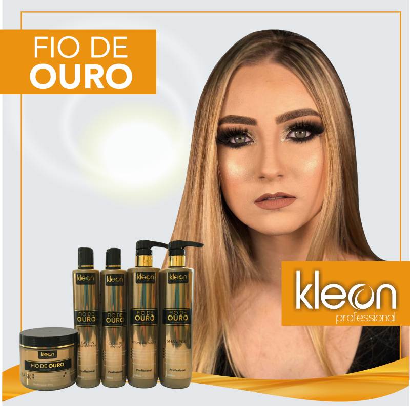 💕A linha Fio de Ouro Kleon... - Kleon Professional | Facebook