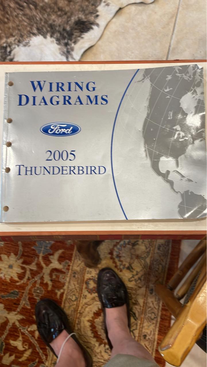 2005 Ford Thunderbird Original Owners Manual – User Guide & Literature Kit