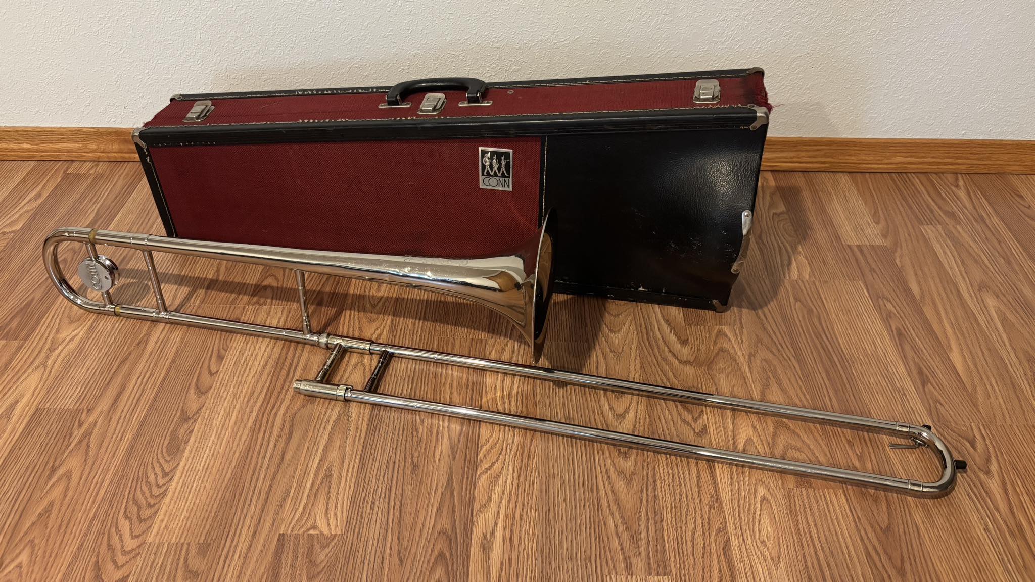 Rare 1975 Conn 16H Director trombone details