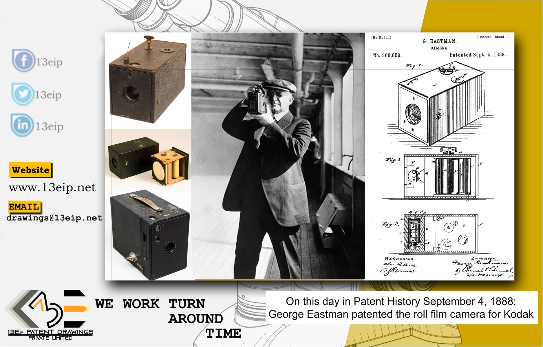 On this day in... - 13E IP Patent Drawings Pvt Ltd | Facebook