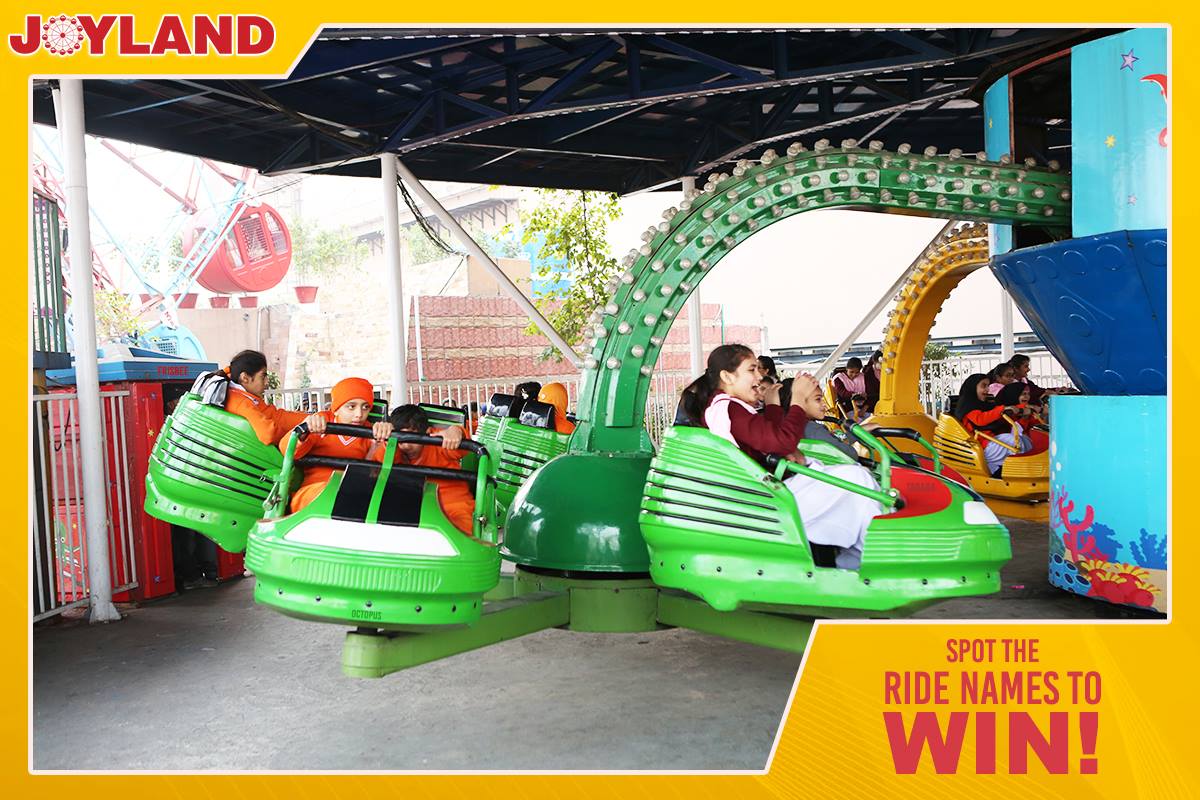 Joyland, Lahore (Official) - SPOT the RIDE NAMES in the picture ...