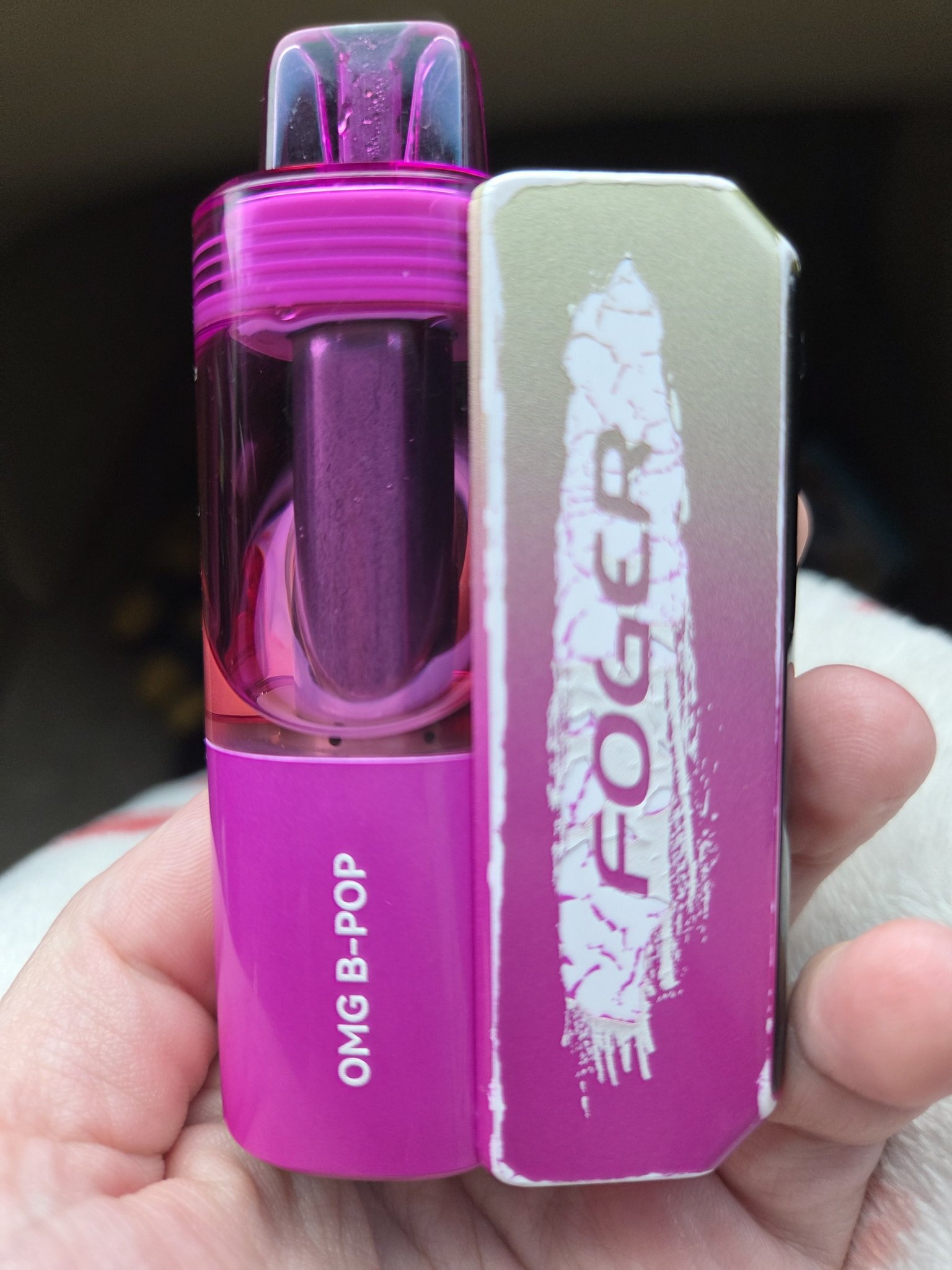 what flavor is omg b pop foger B-POP vape found back in stores Four new flavours for All CYBER1 3 Inch Pod Light FLAVORS:Strawberry Banana 2%