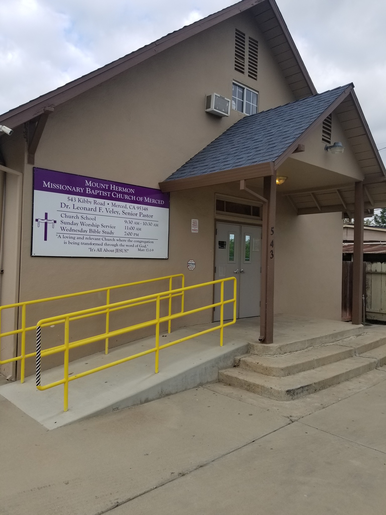 Mount Hermon Missionary Baptist Church of Merced, California | Merced CA