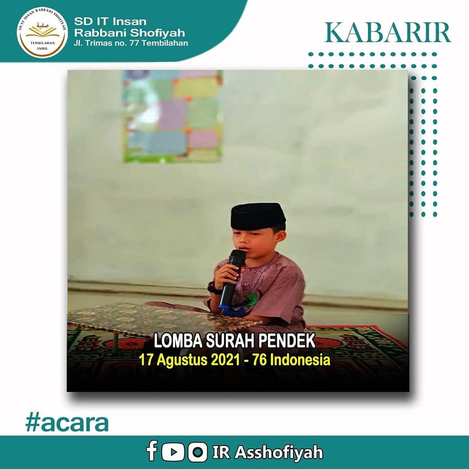 📚 lomba Surah Pendek ⌚ 17 Agustus... - Insan Rabbani Shofiyah | Facebook