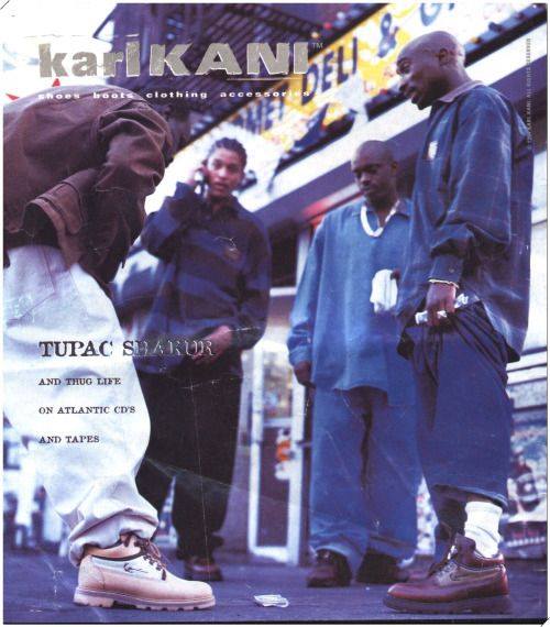 2Pac's Thug Life & Karl Kani, 1993 💙