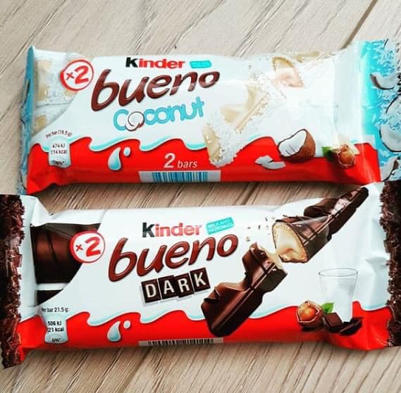 In our Kinder Bueno White Chocolate era … for a limited time only