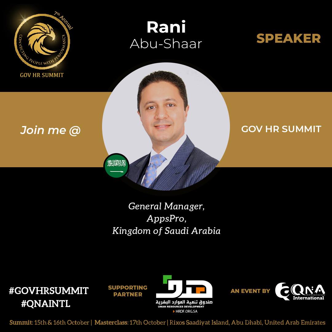 AppsPro - We are delighted to announce Mr. Rani Abu-Shaar,... | Facebook
