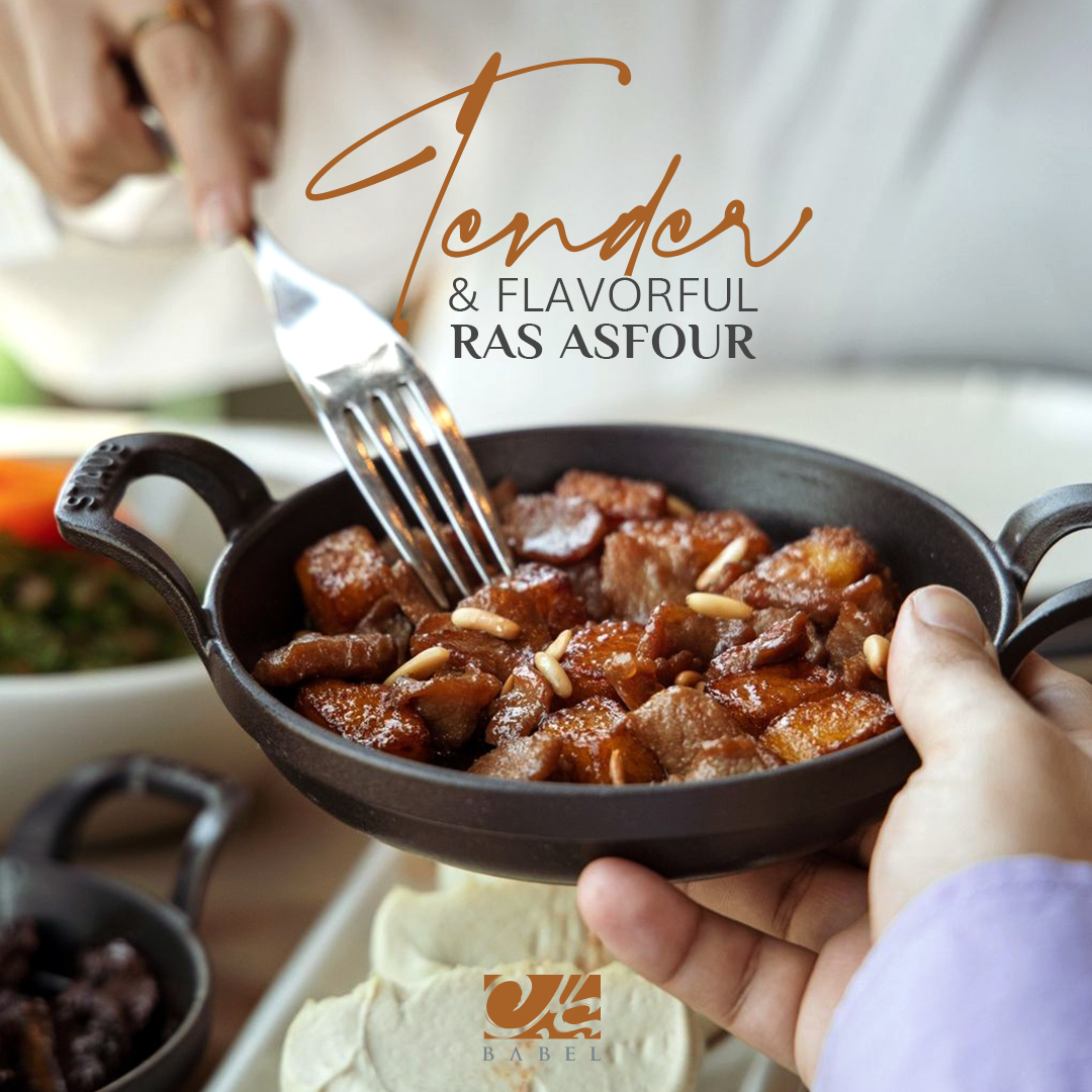 Babel Egypt - Our flavorful Ras Asfour is made with...