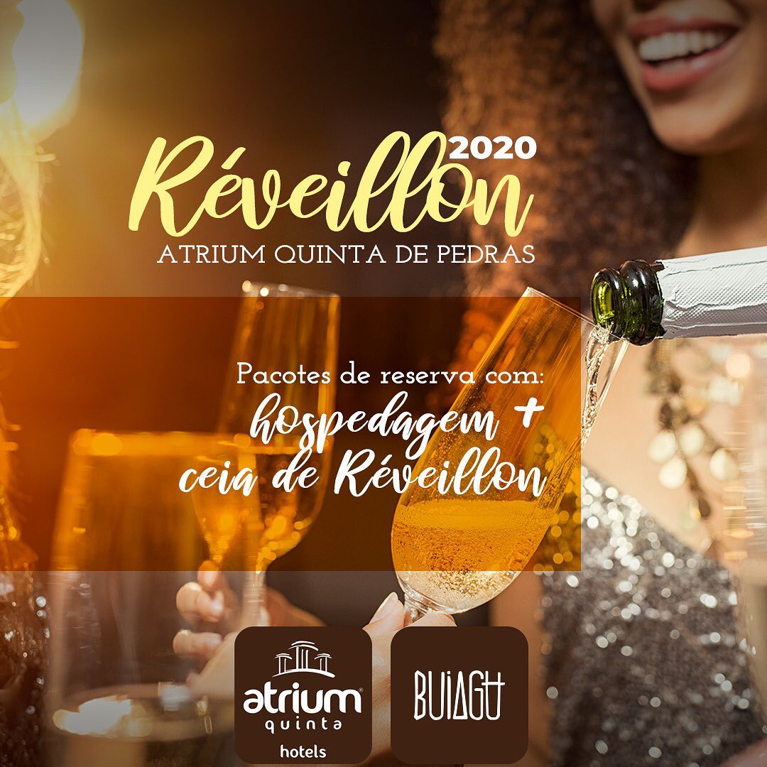 Atrium Quinta De Pedras - Prepare-se pra um #Reveillon como você nunca ...