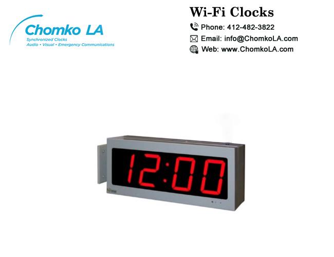 Chomko La - Our advanced #Wi-Fi #clocks are located at...