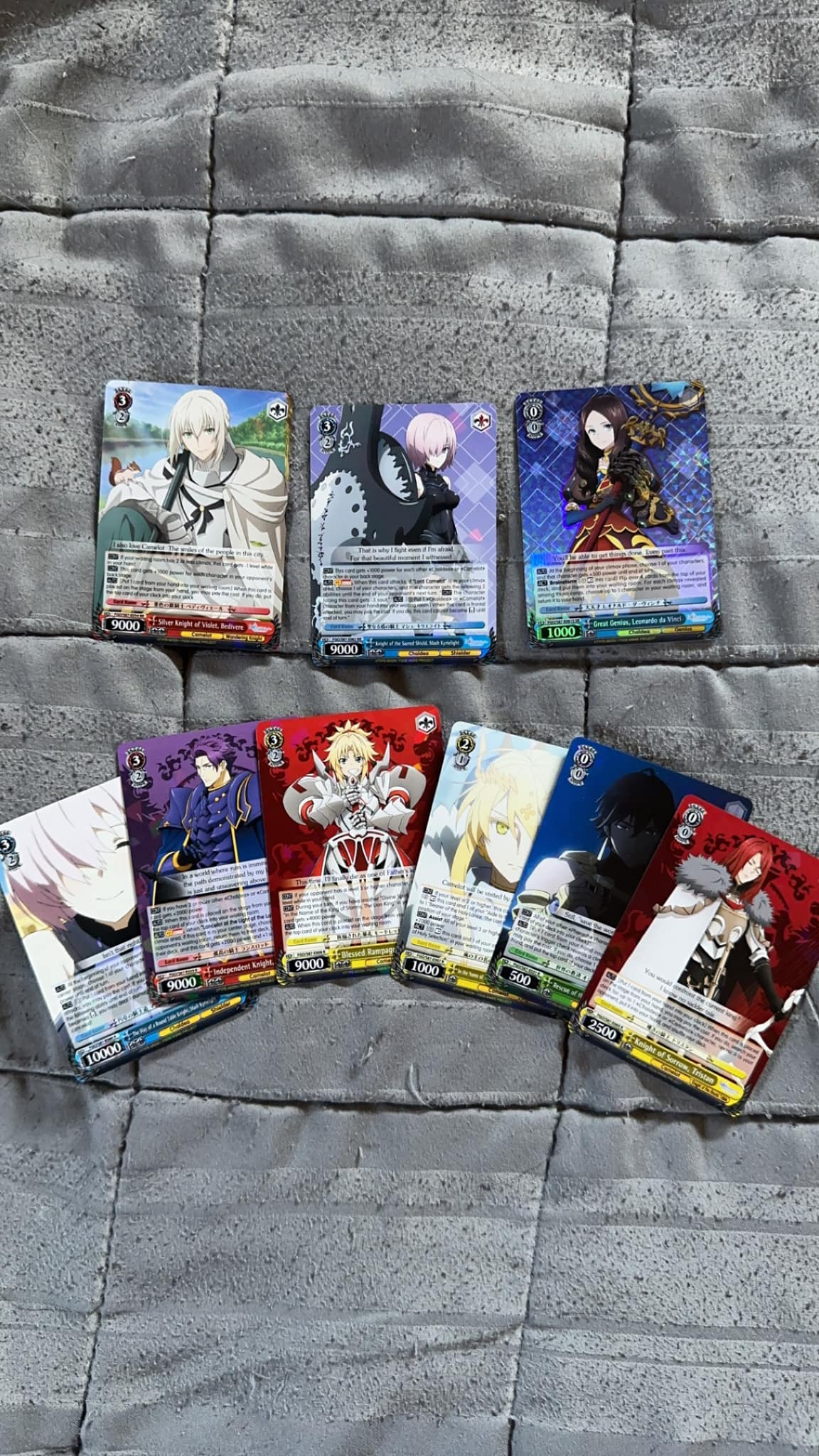 weiss schwarz rare cards TCG Elements Pulling rare Weiss-Schwarz Avatar cards