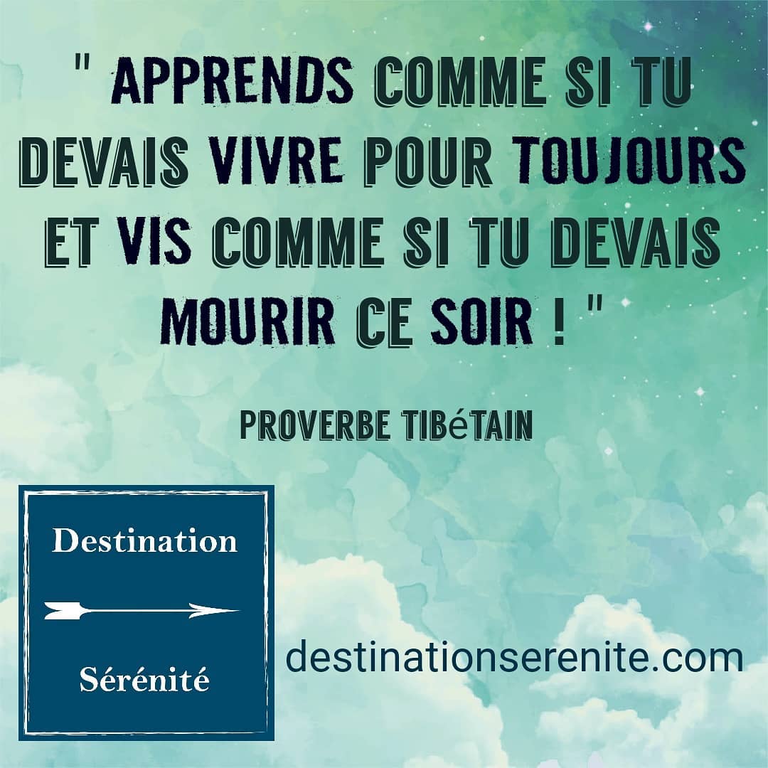 Destination Serenite Citation Du Jour Destinationserenite Com Citation Proverbe Tibet Vie Facebook