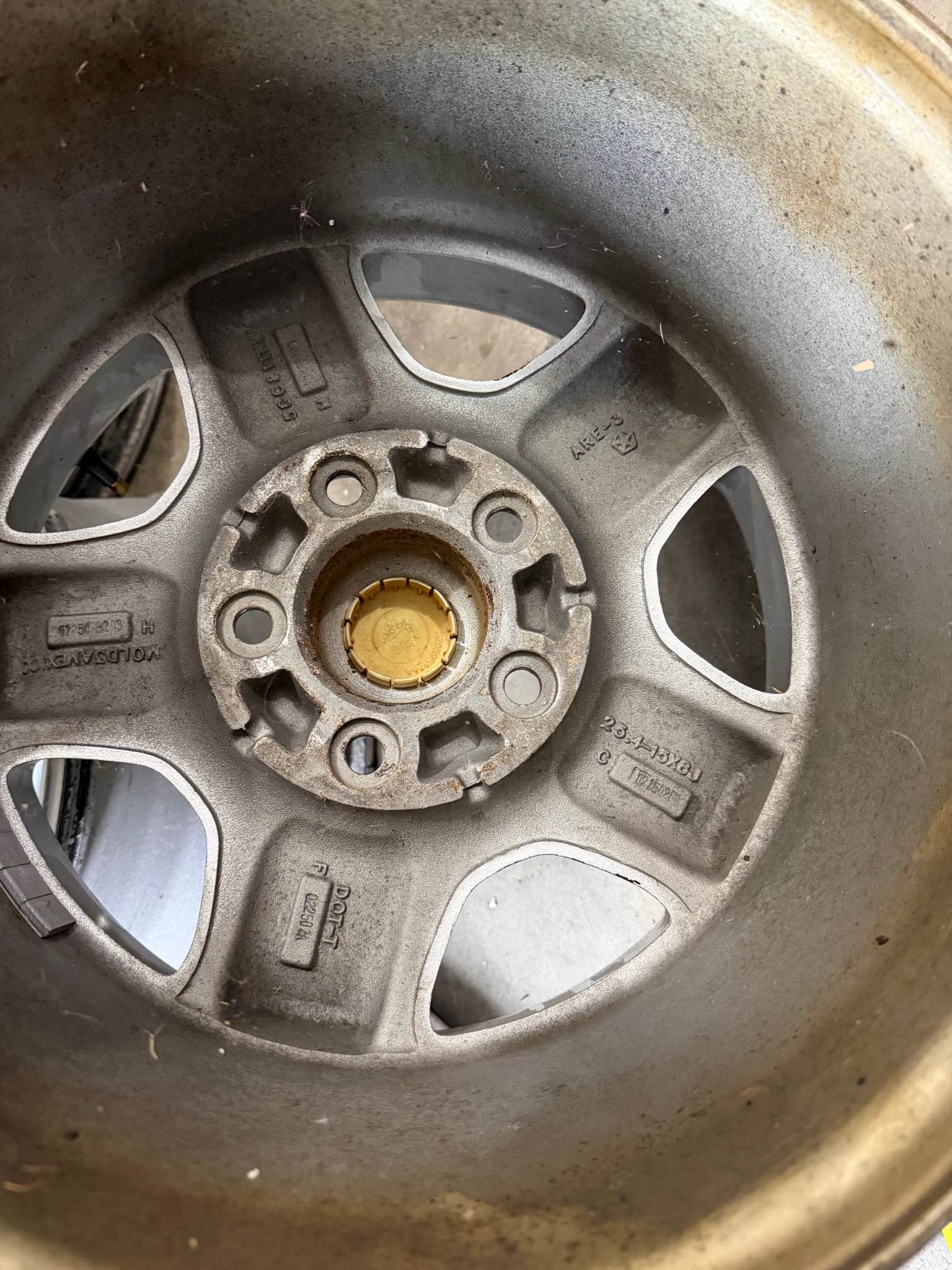 2003 Jeep TJ Sport Stock Rims - Car Wheels, Tires & Parts - Elkhorn ...