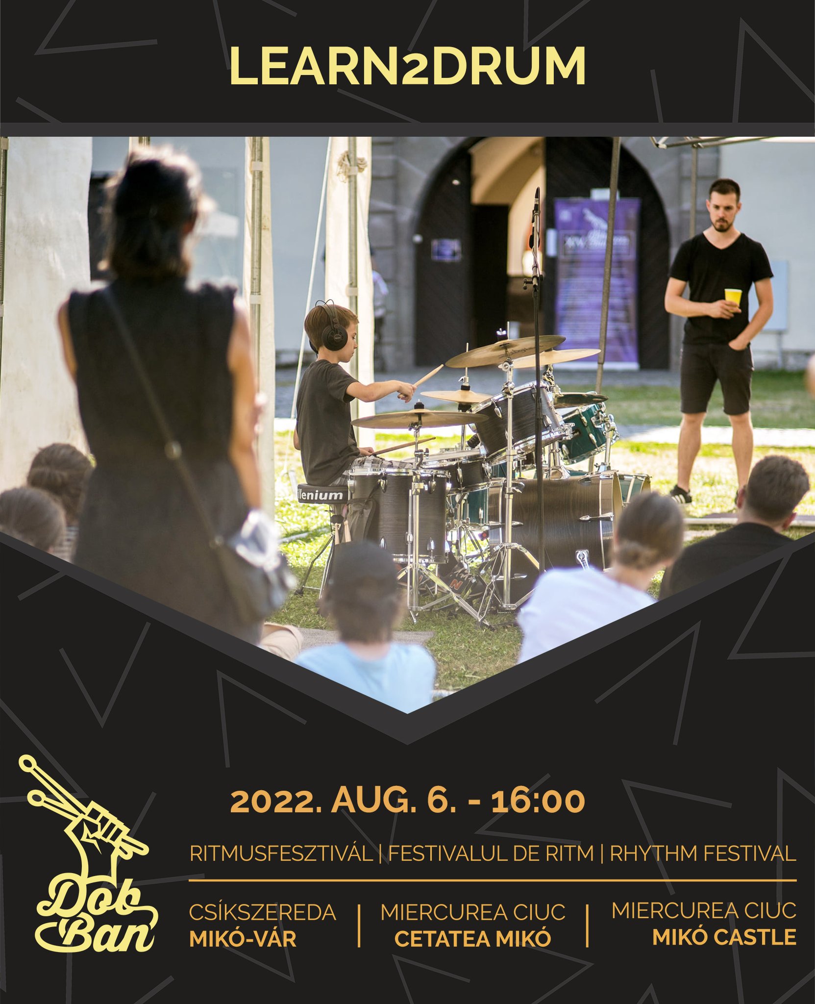 Dob-Ban - A learn2drum dobiskola bemutatója és hangszersimogatója ...