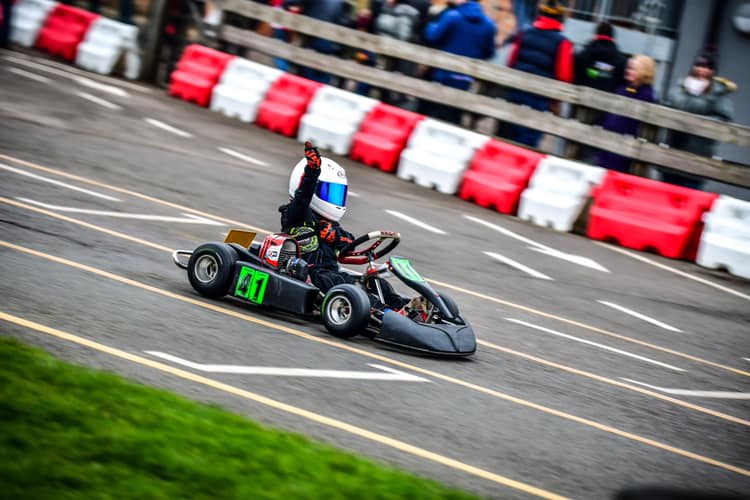 Charlie Lomas karting#41