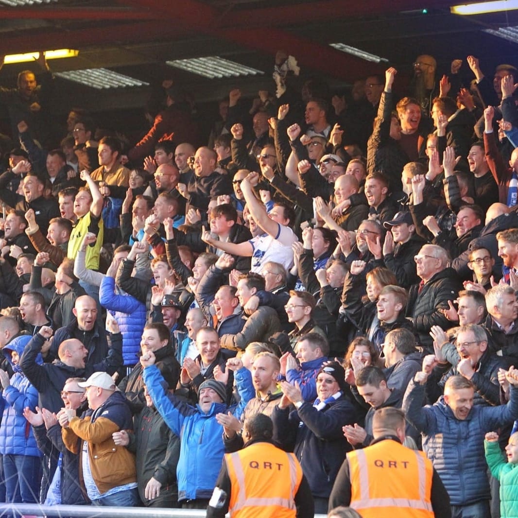 Tranmere Rovers - 💙 1635 Rovers fans were at Crewe today, the biggest ...