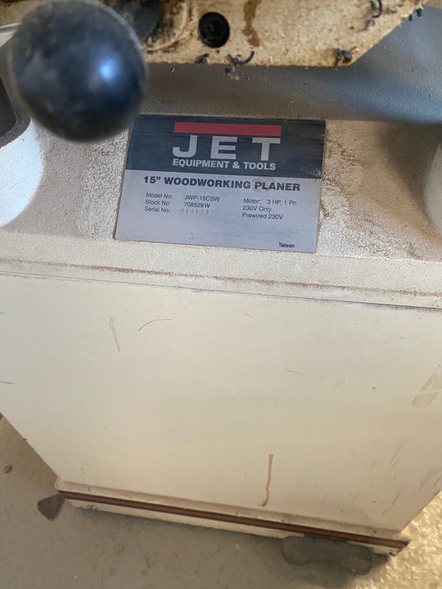 Jet JWP-15CS 15” Planer - Planers - Bryn Mawr, Pennsylvania | Facebook ...