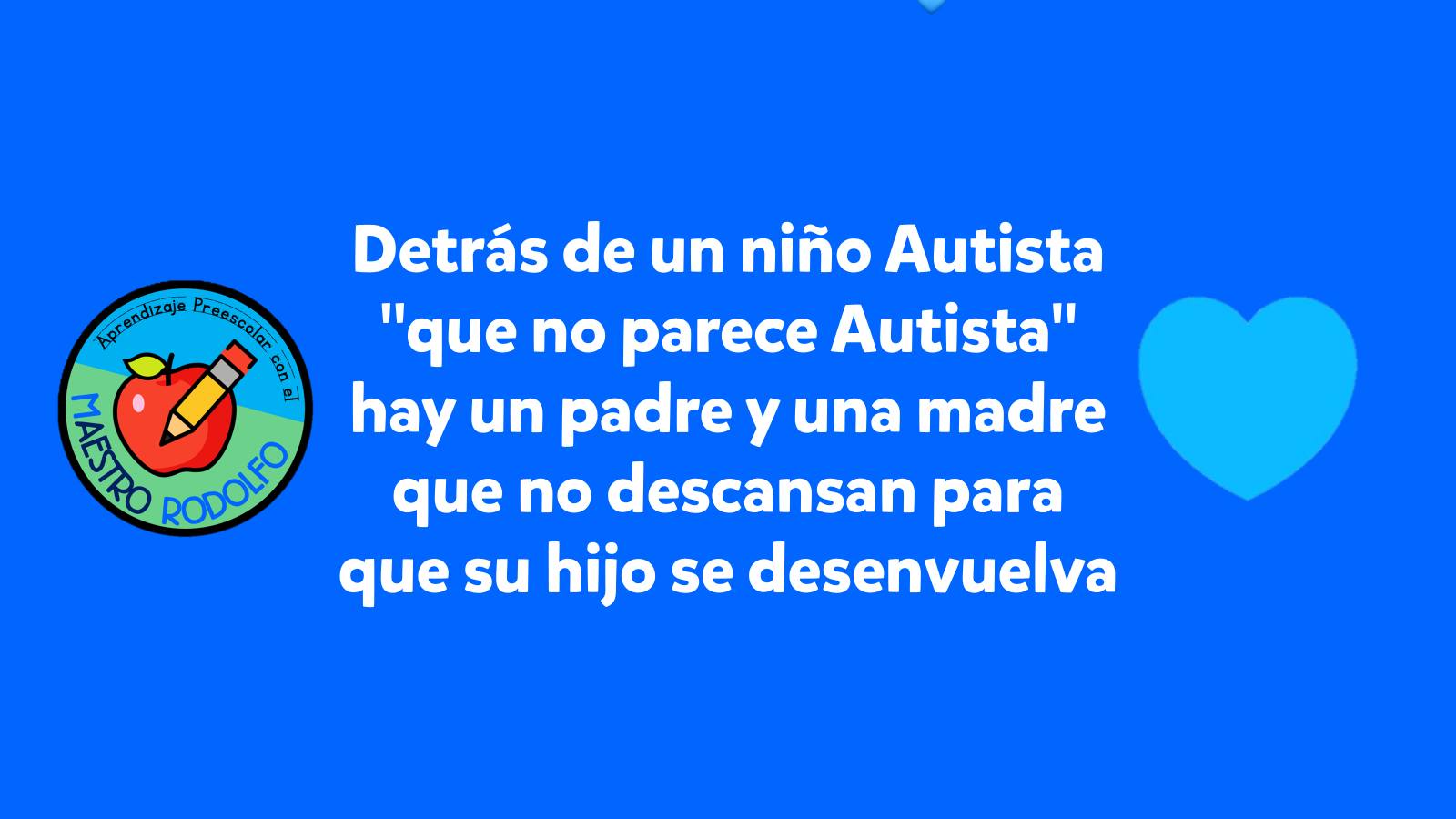 Aprendizaje Preescolar con el Maestro Rodolfo
