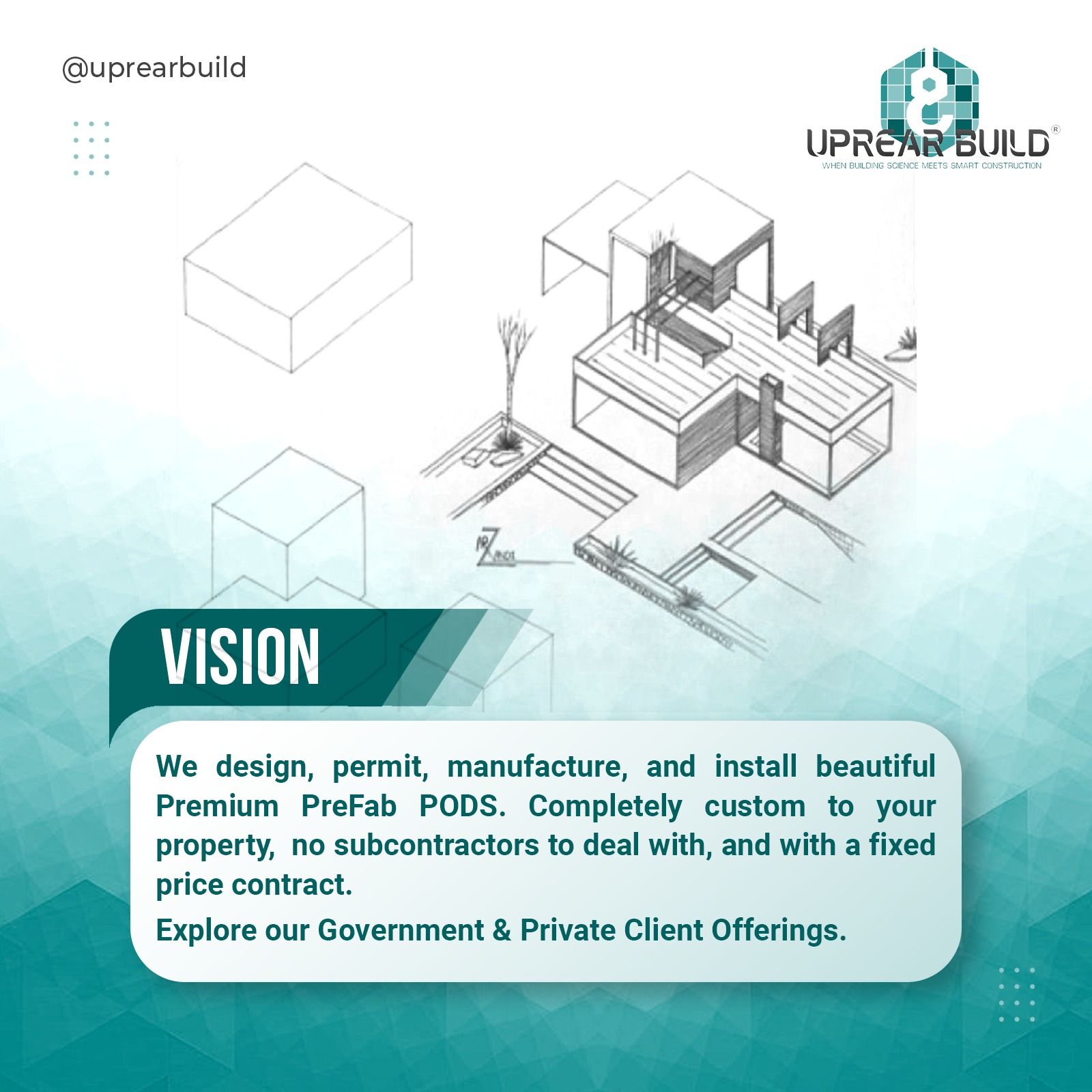 Uprearbuild - Our Vision 👁‍🗨 #PremiumPreFab #custompod...