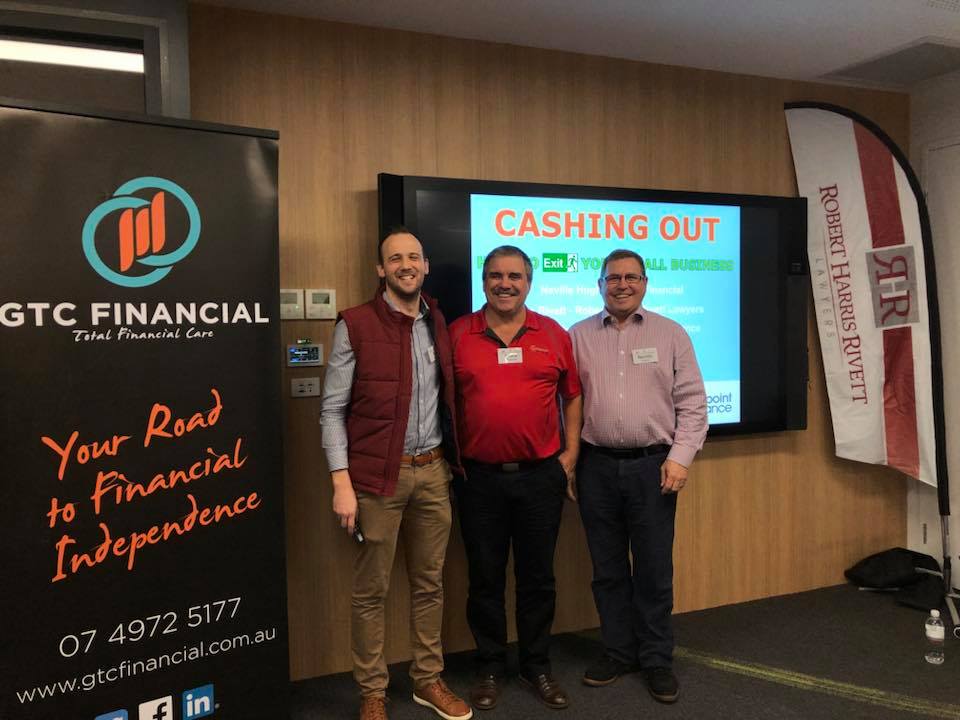 GTC Financial - Cashing Out Seminar at The Hub Yeppoon