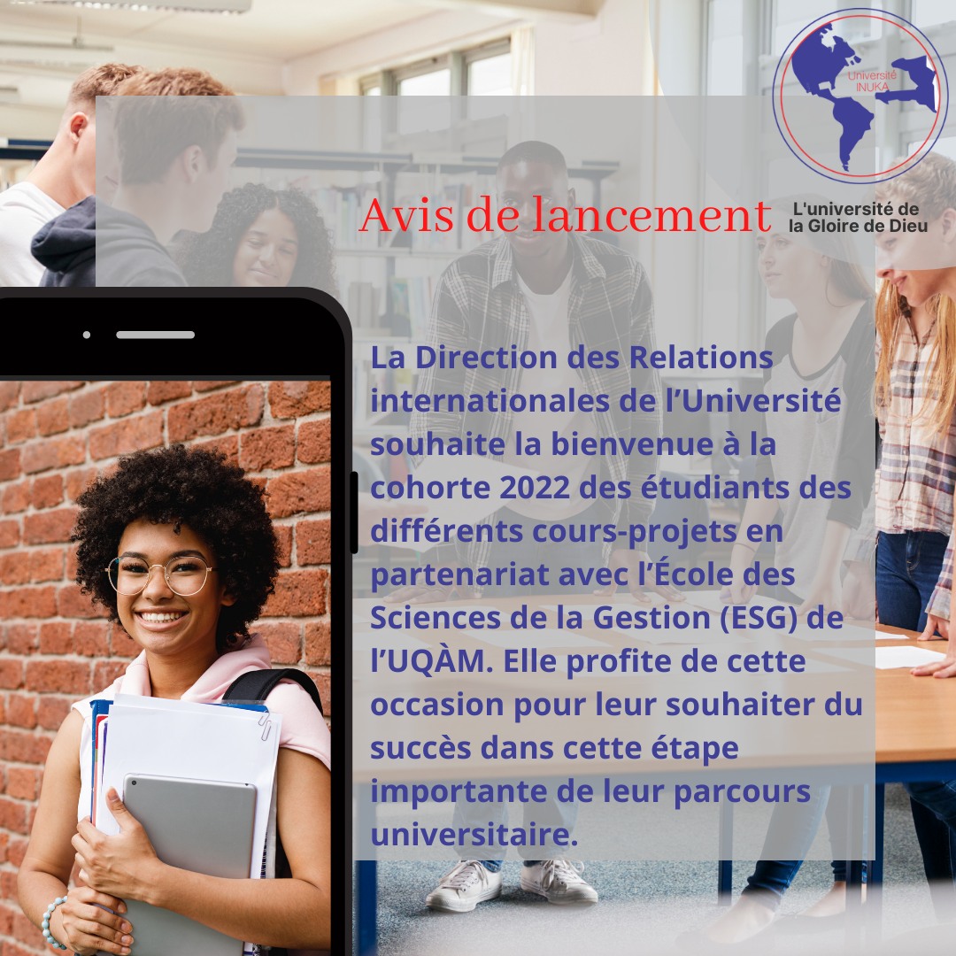 Les cérémonies de lancement et les... - Université INUKA | Facebook