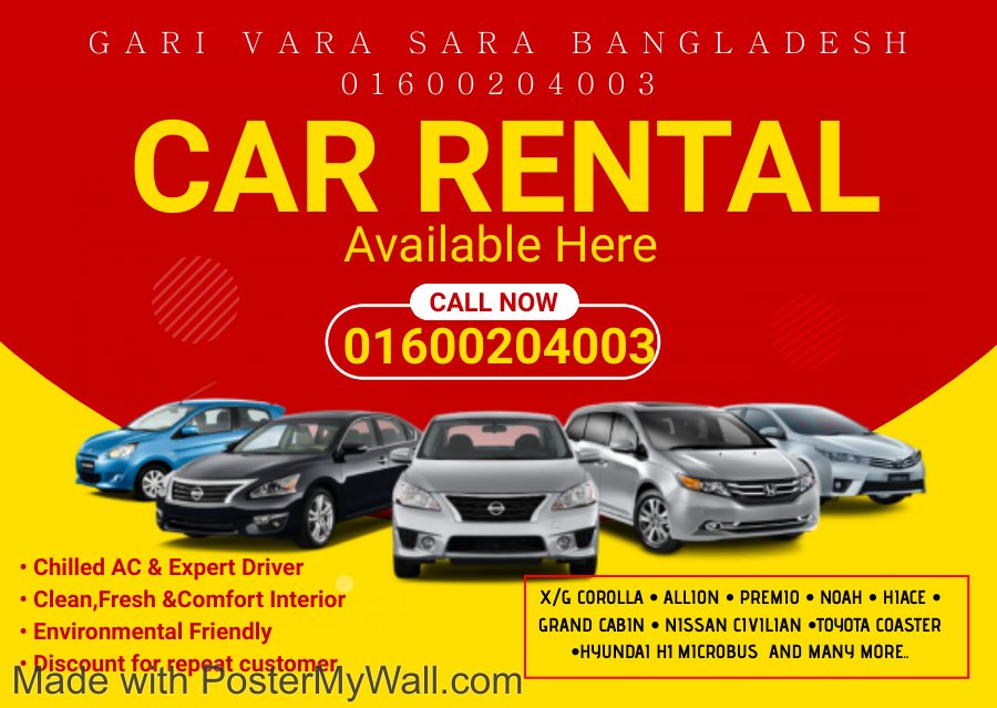 Mohammadpur Rent A Car