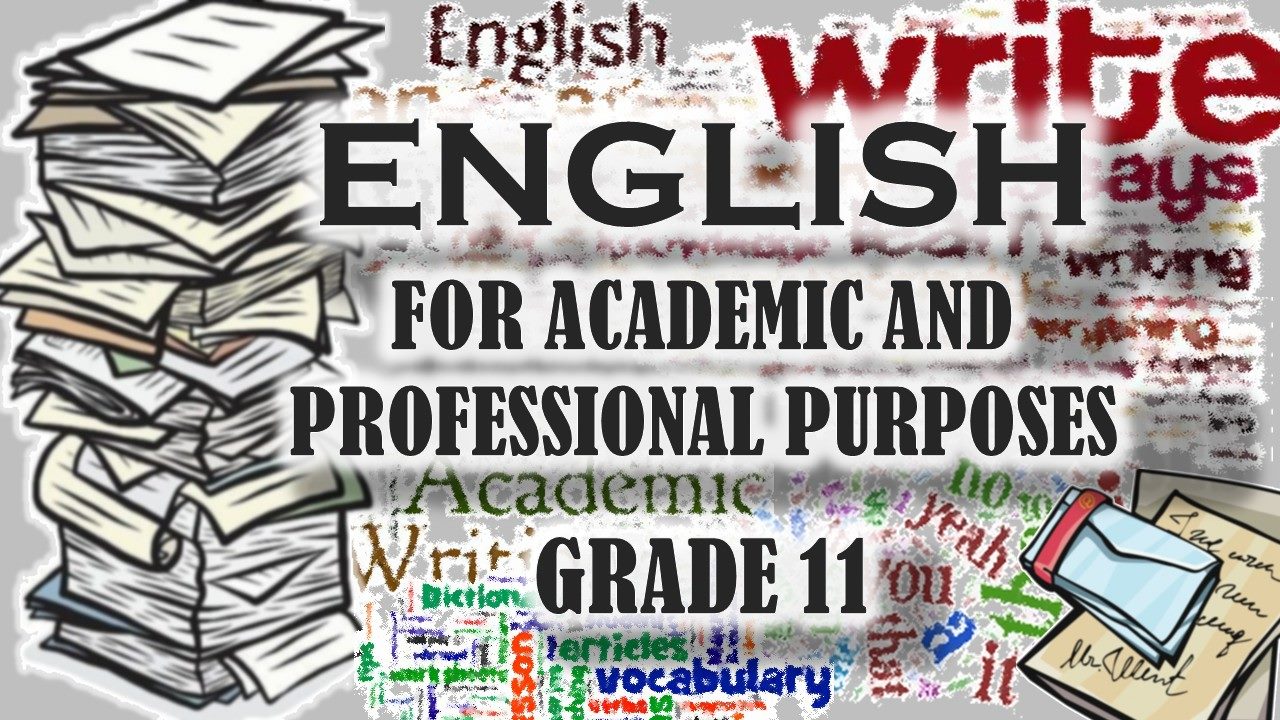 G11 English for Academic and Professional Purposes
